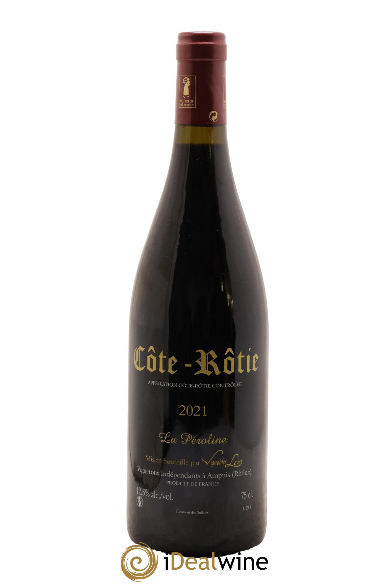 Côte-Rôtie La Péroline Vignobles Levet 2021 - Lot de 1 bouteille - 1