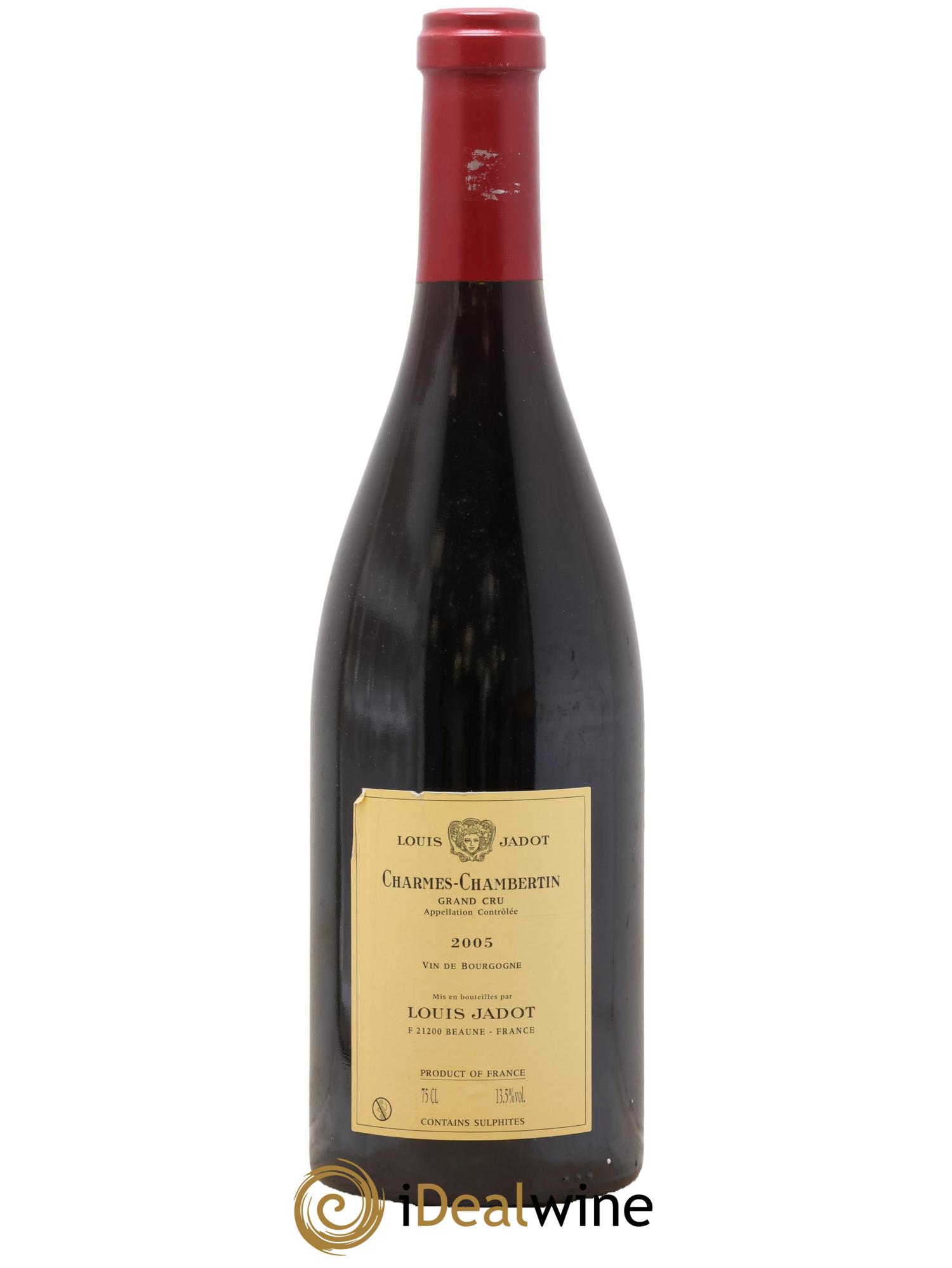 Charmes-Chambertin Grand Cru Maison Louis Jadot 2005 - Posten von 1 Flasche - 1