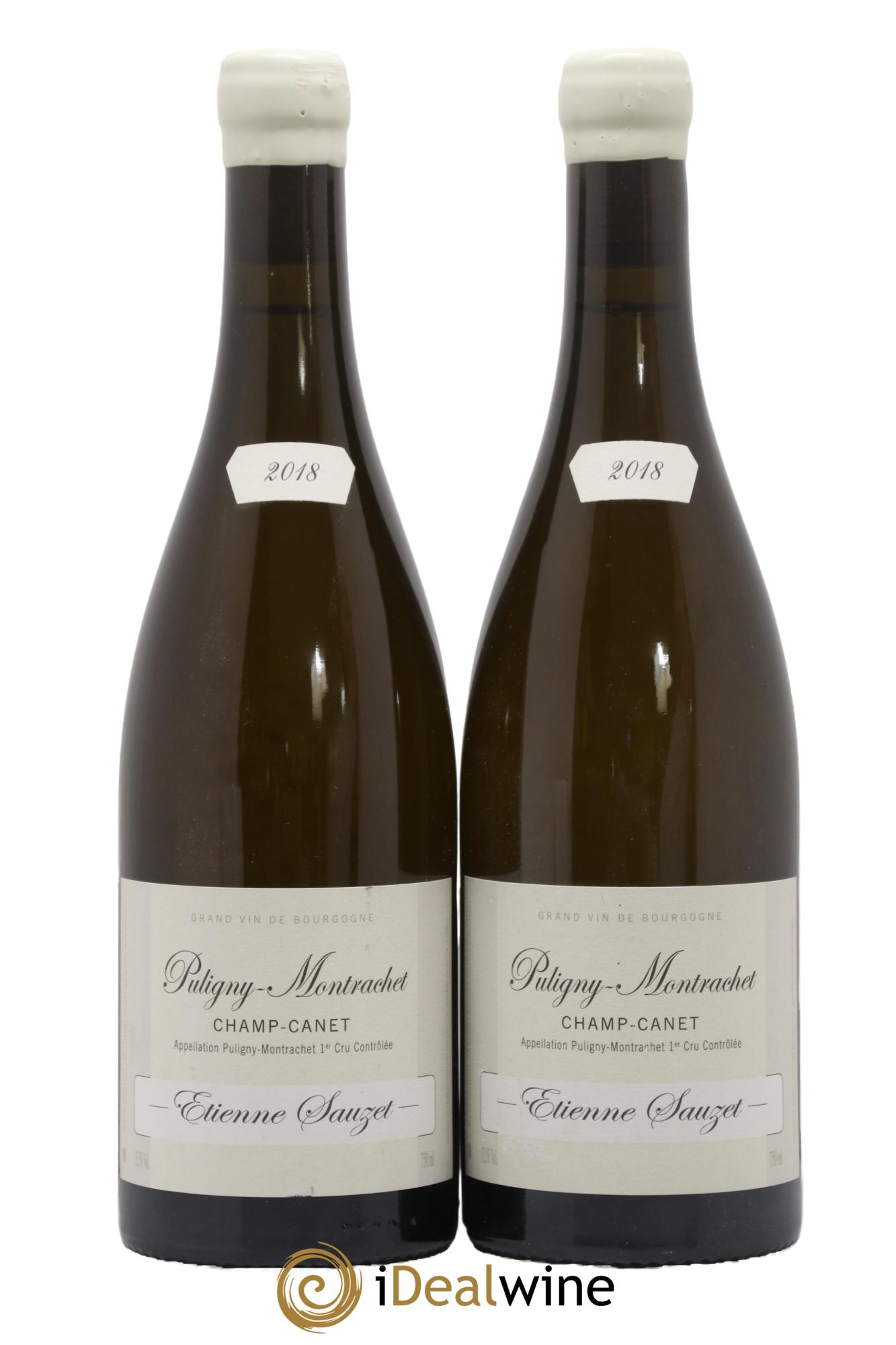 Puligny-Montrachet 1er Cru Champ Canet Etienne Sauzet 2018 - Lot de 2 bouteilles - 0