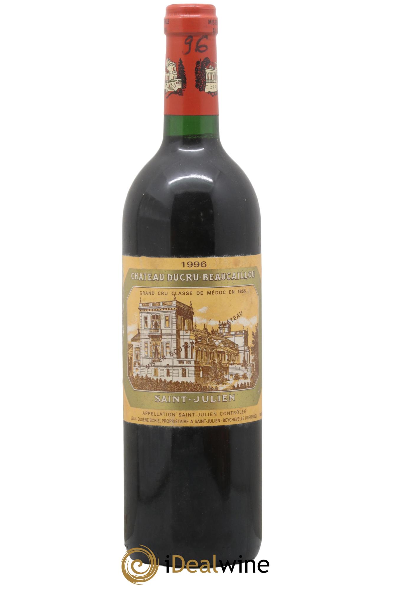 Château Ducru Beaucaillou 2ème Grand Cru Classé 1996 - Lot de 1 bouteille - 0