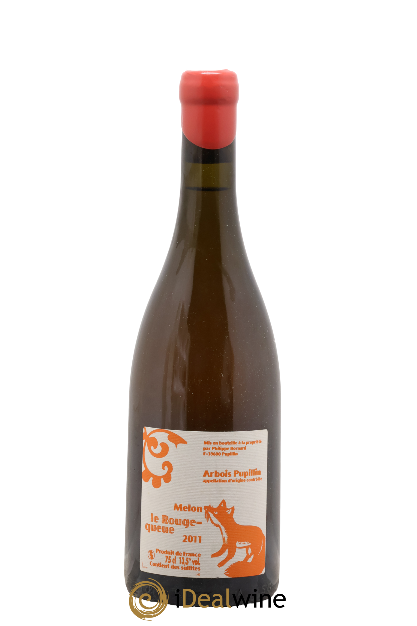 Arbois-Pupillin Melon à Queue Rouge Bornard 2011 - Lot de 1 bouteille - 0