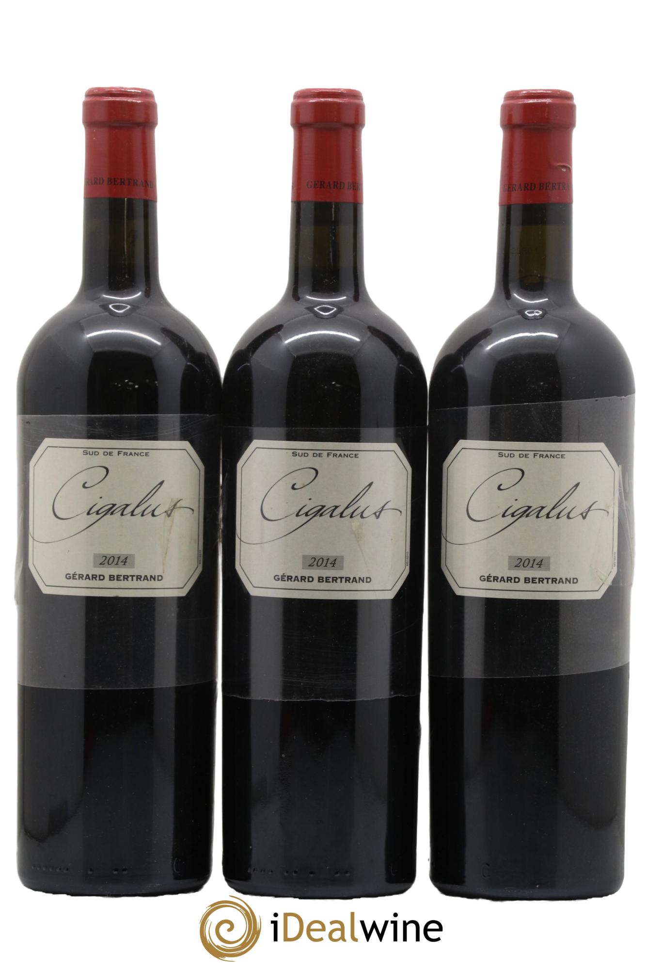 Pays d'Oc Cigalus Gérard Bertrand 2014 - Lot de 3 bouteilles - 0