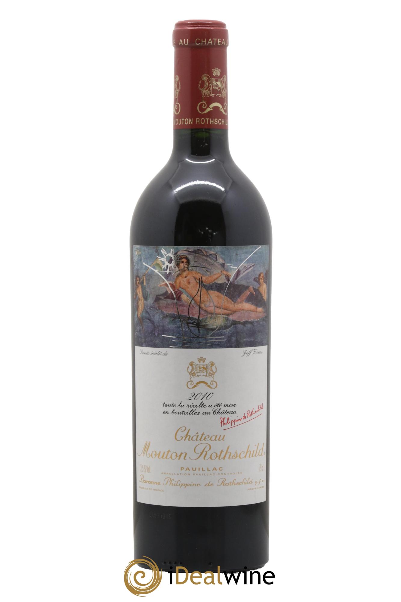 Château Mouton Rothschild 1er Grand Cru Classé 2010 - Posten von 1 Flasche - 0