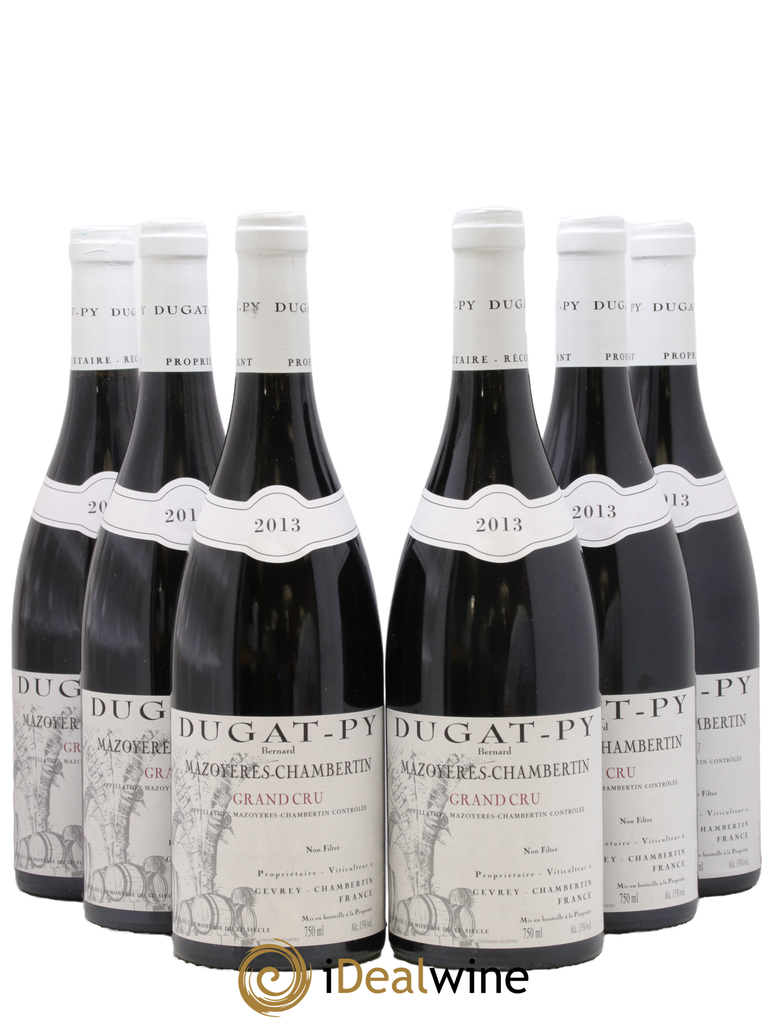 Mazoyères-Chambertin Grand Cru Dugat-Py 2013 - Lotto di 6 bottiglie - 0
