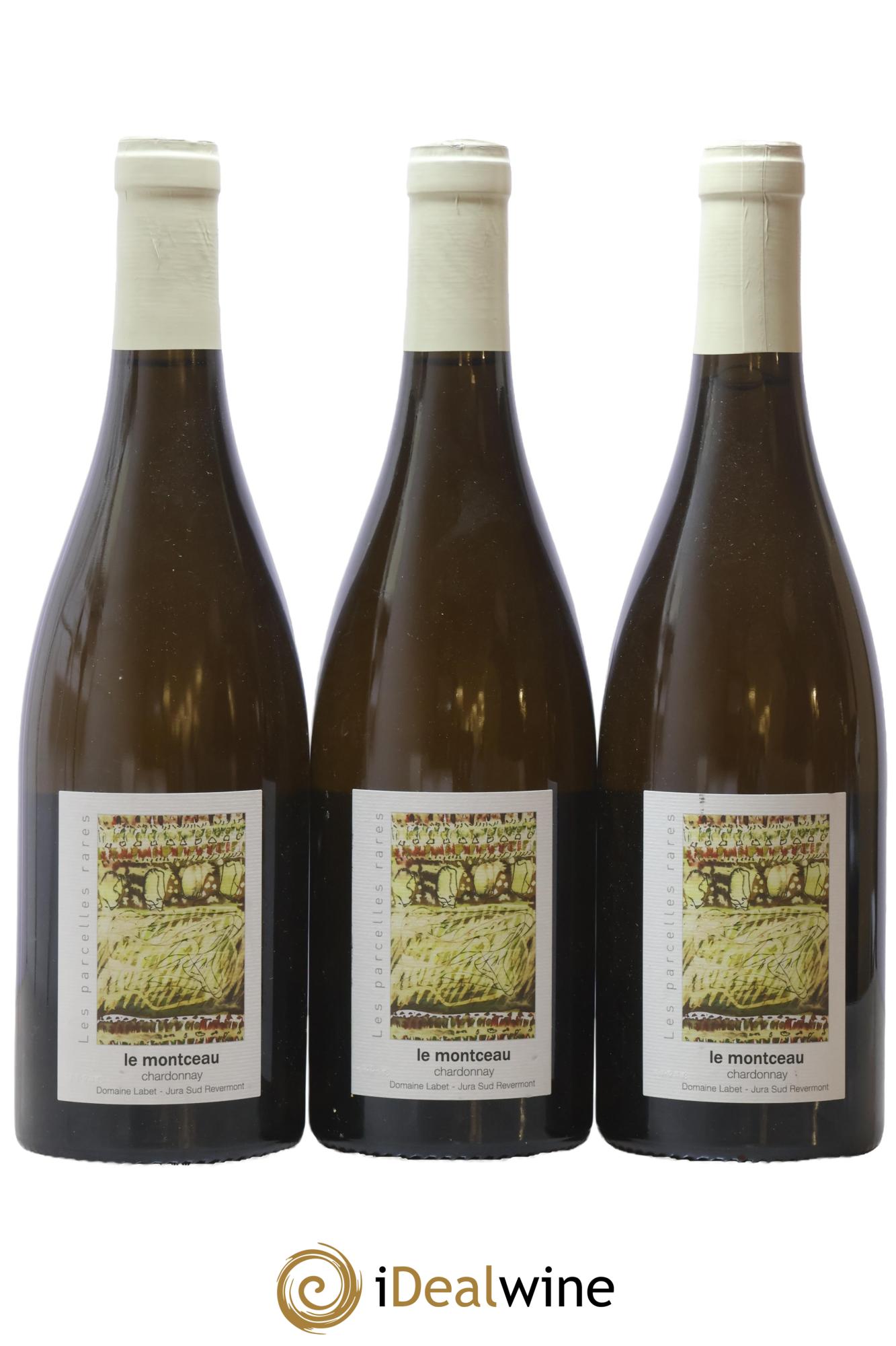 Côtes du Jura Chardonnay Le Montceau Romain - Julien - Charline Labet 2018 - Lotto di 3 bottiglie - 0