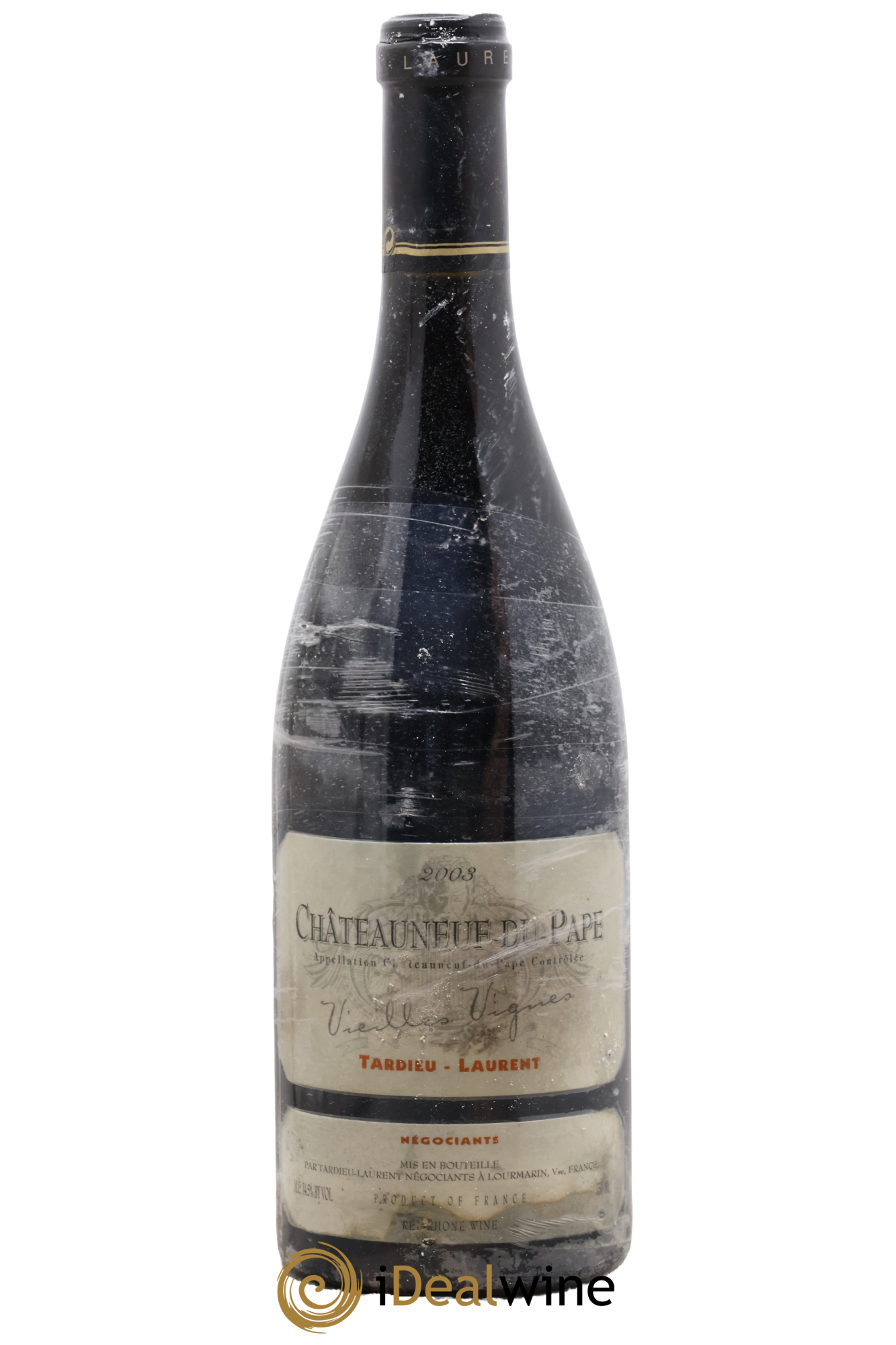 Châteauneuf-du-Pape Tardieu-Laurent Vieilles vignes Famille Tardieu 2003 - Lot of 1 bottle - 0