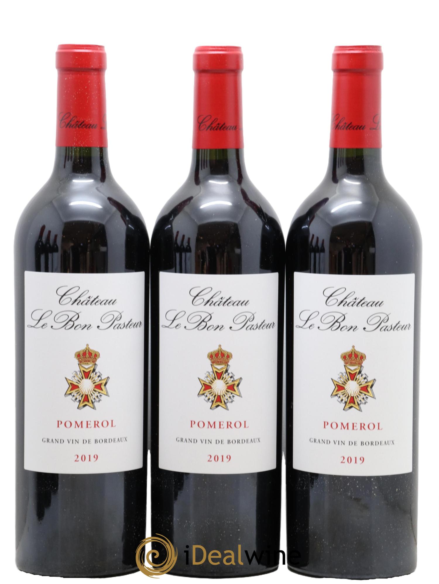 Château le Bon Pasteur 2019 - Lot de 6 bouteilles - 1