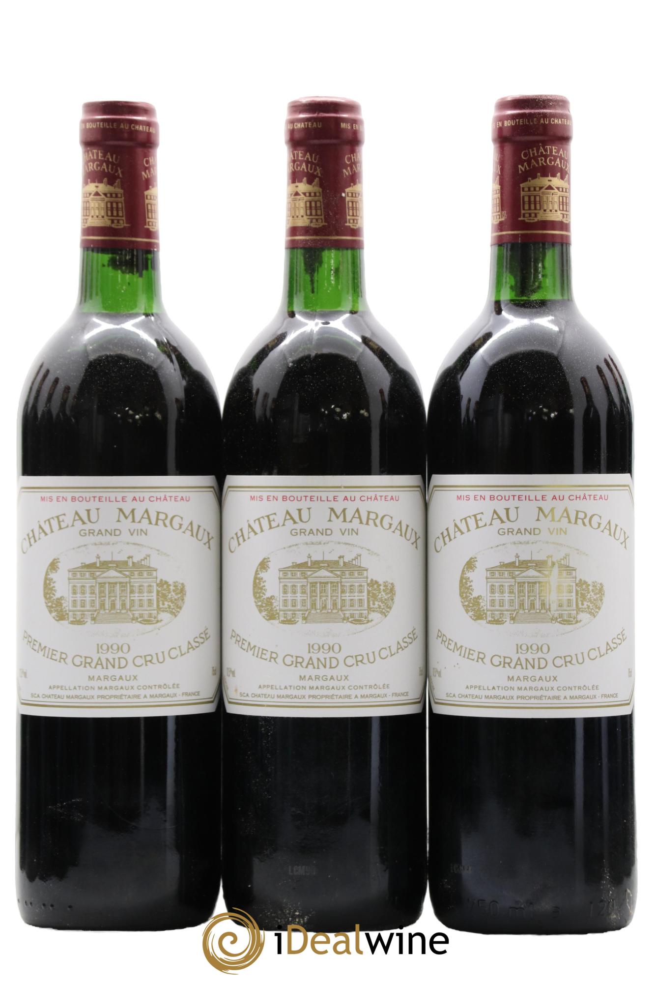 Château Margaux 1er Grand Cru Classé 1990 - Lot de 12 bouteilles - 2