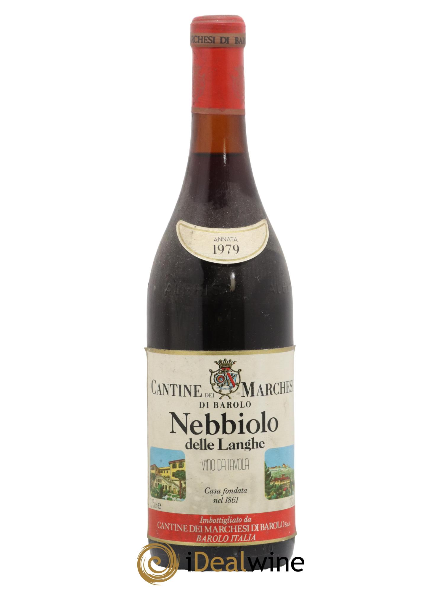 Nebbiolo Marchesi di Barolo 1979 - Lot de 1 bouteille - 0