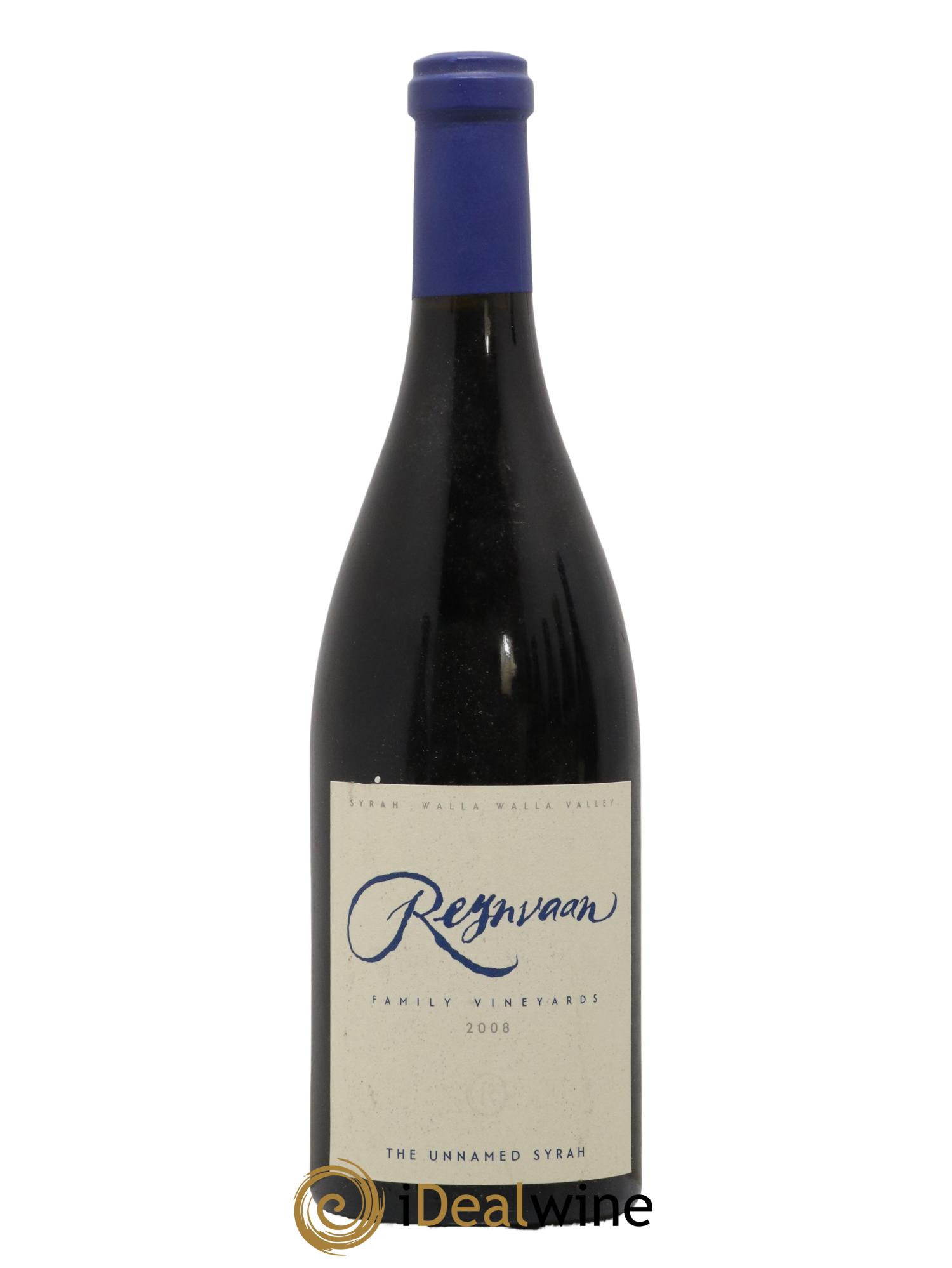 USA Walla Walla Reynvaan Familly Syrah The Unnamed 2008 - Lot de 1 bouteille - 0