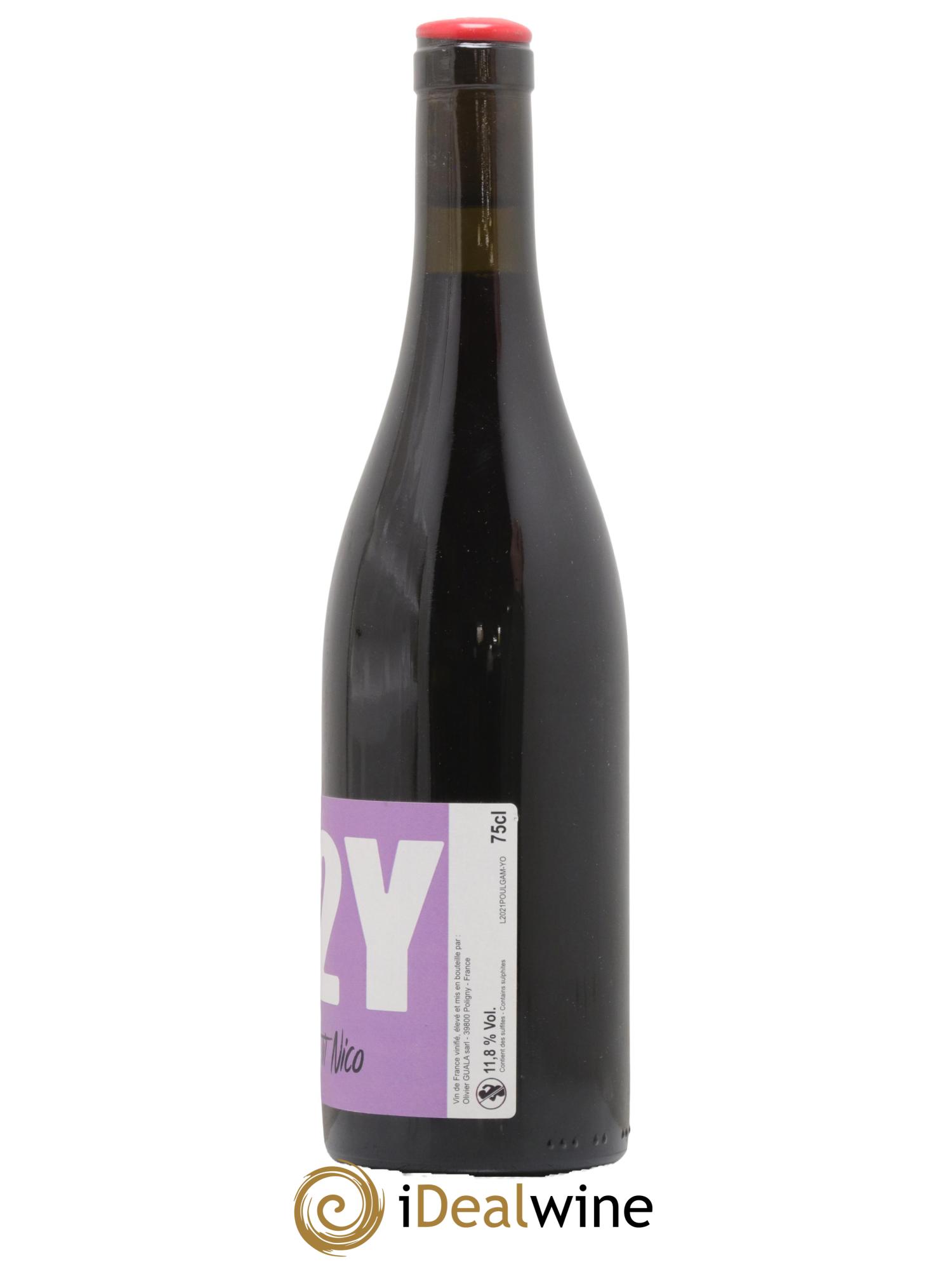 Vin de France Le Petit Nico Domaine O2Y 2021 - Lot de 1 bouteille - 1