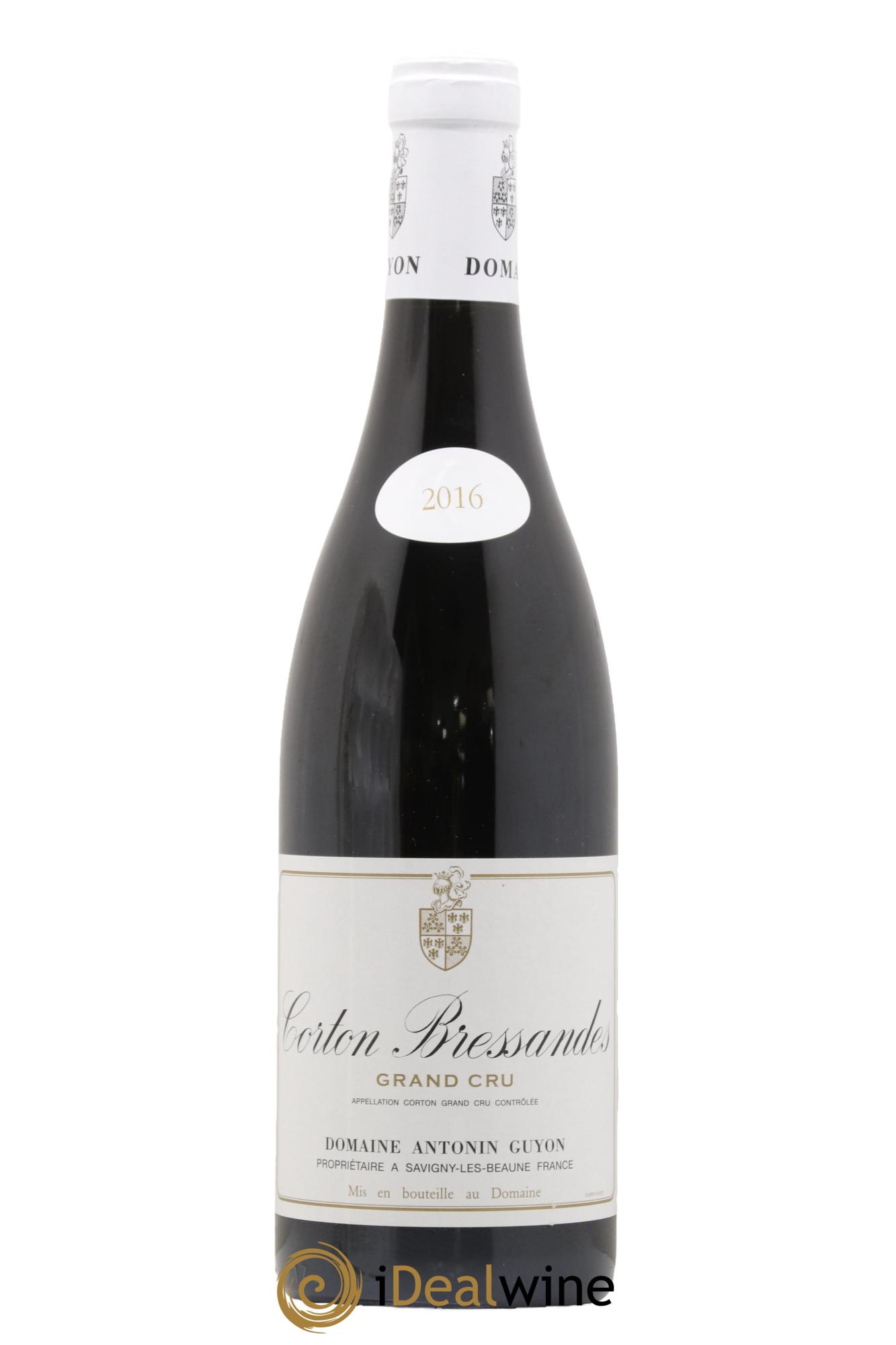 Corton Grand Cru Bressandes Antonin Guyon 2016 - Lot de 1 bouteille - 0