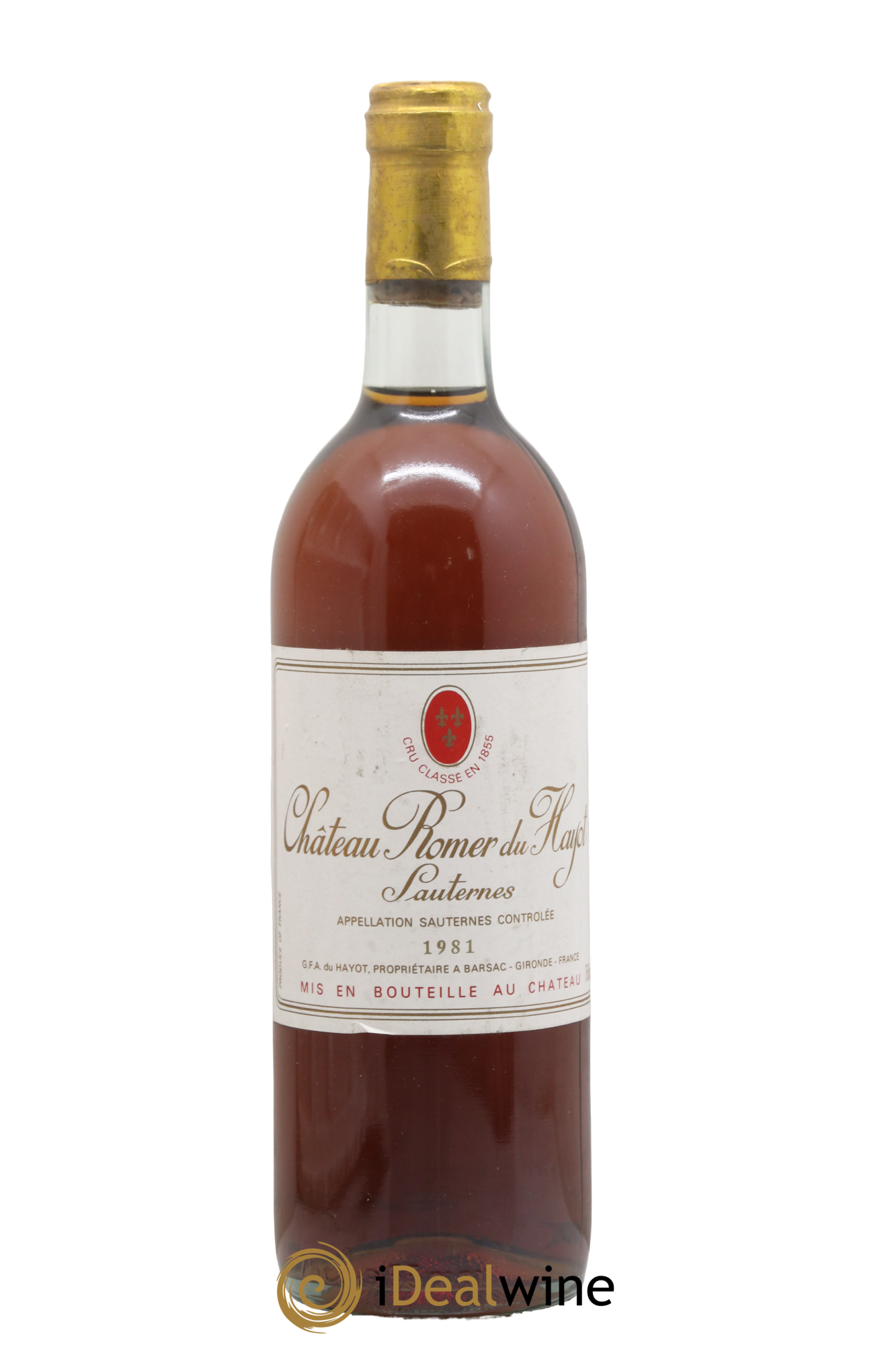 Château Romer du Hayot 2ème Grand Cru Classé 1981 - Posten von 1 Flasche - 0