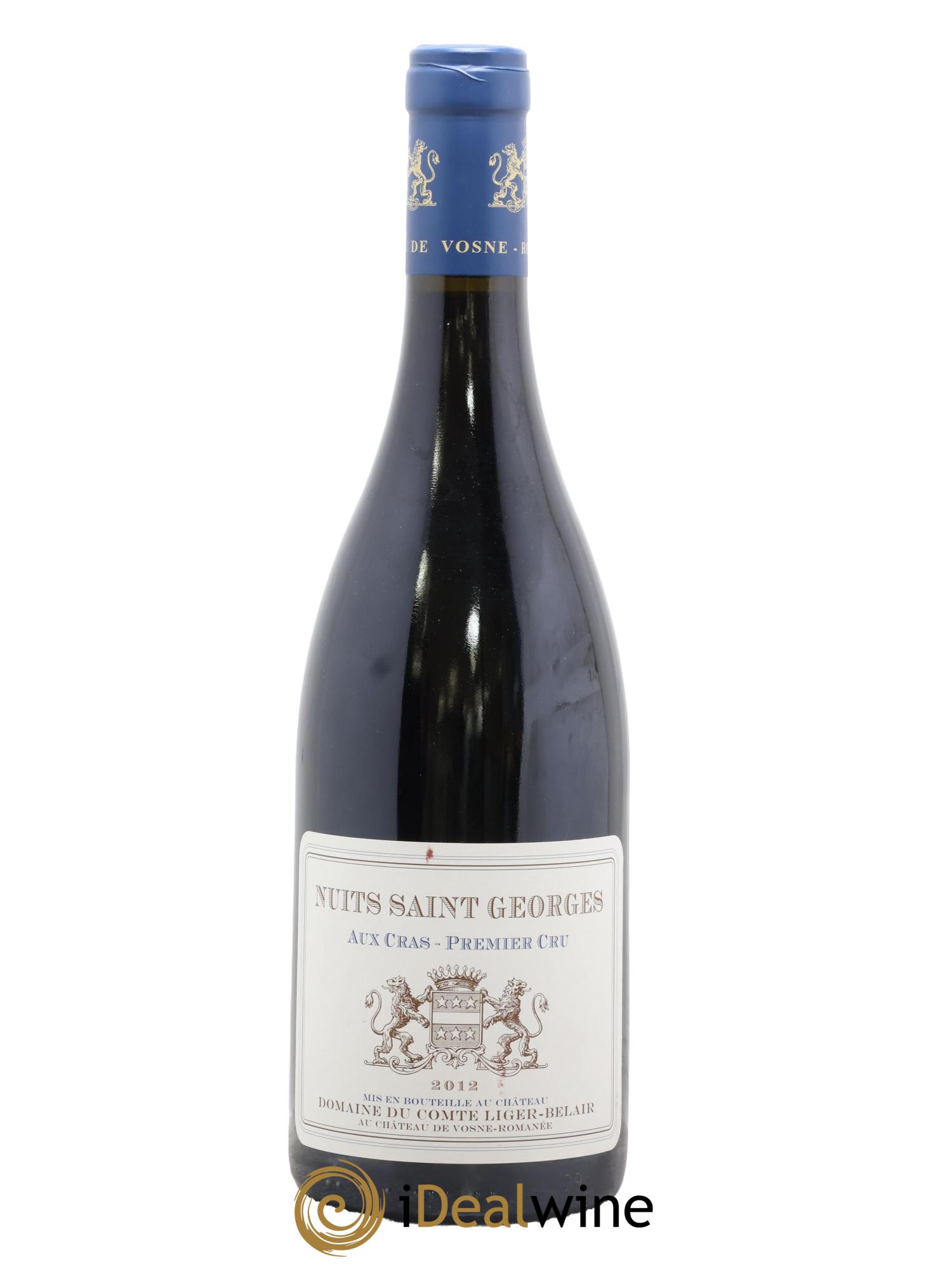 Nuits-Saint-Georges 1er Cru Aux Cras Comte Liger-Belair (Domaine du) 2012 - Lot of 1 bottle - 0