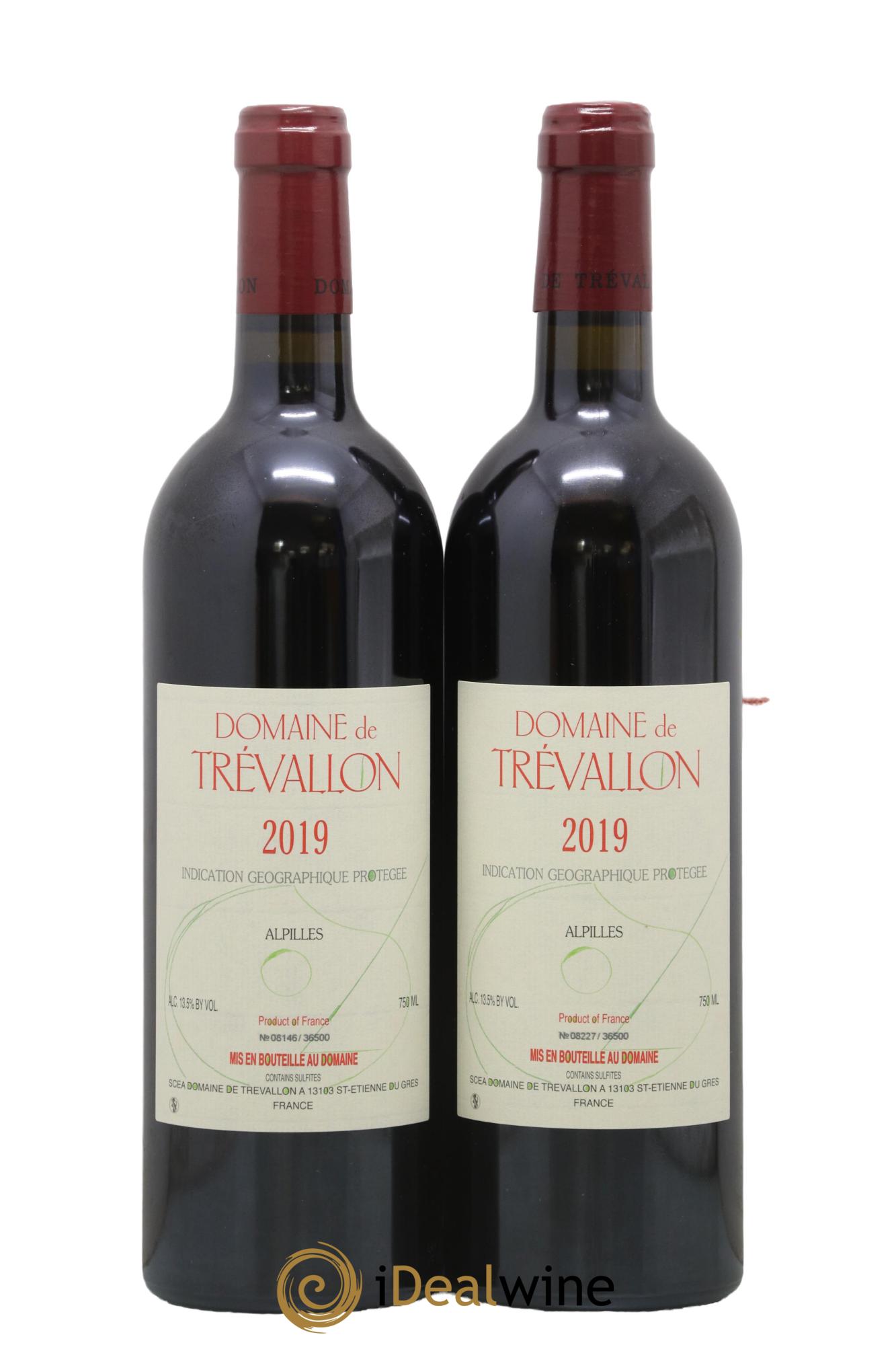 IGP Alpilles Trévallon (Domaine de) Eloi Dürrbach 2019 - Lotto di 2 bottiglie - 0