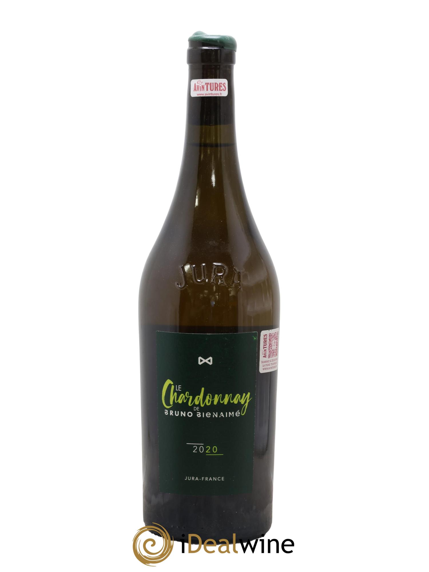 Côtes du Jura Chardonnay Bruno Bienaimé 2020 - Posten von 1 Flasche - 0