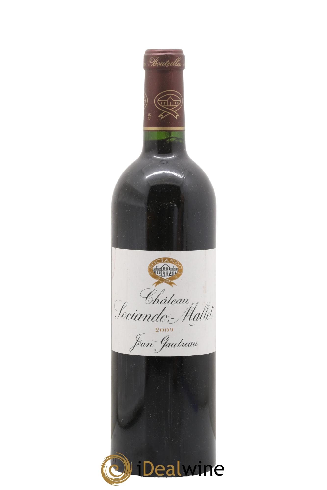 Château Sociando Mallet 2009 - Lot de 1 bouteille - 0