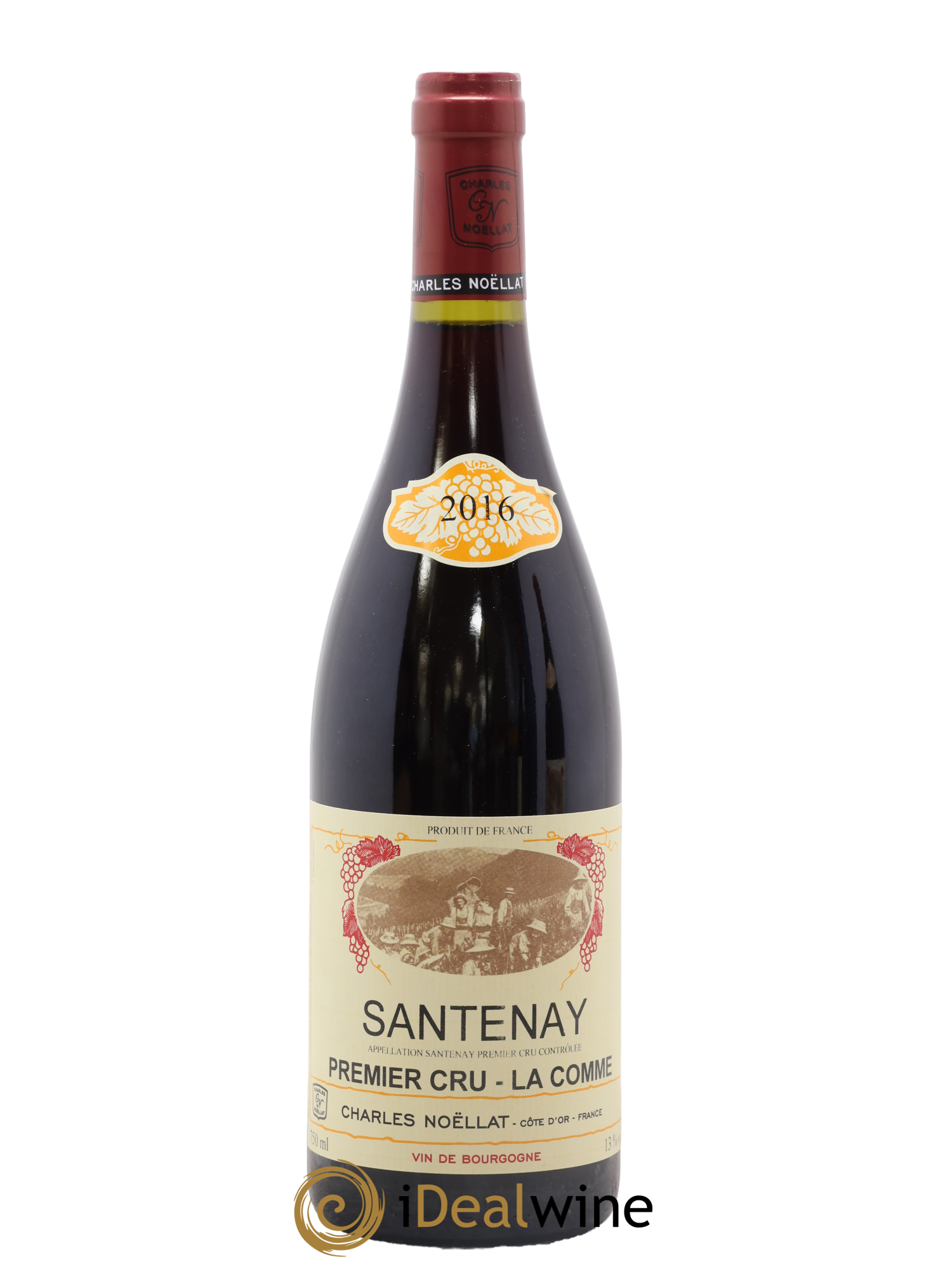 Santenay 1er Cru La Comme Charles Noëllat 2016 - Lot de 1 bouteille - 0