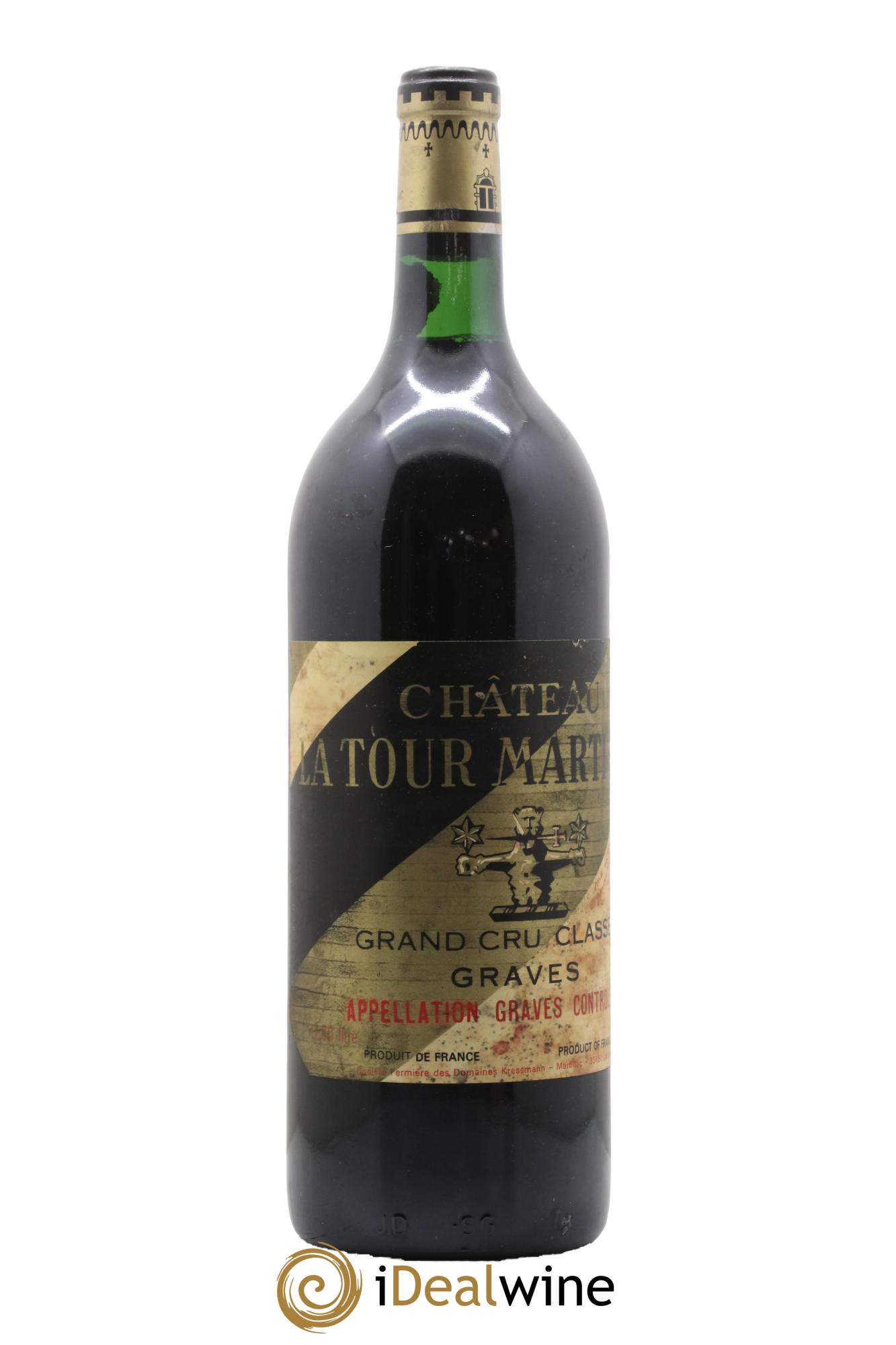 Château Latour-Martillac Cru Classé de Graves 1981 - Lot de 1 magnum - 1