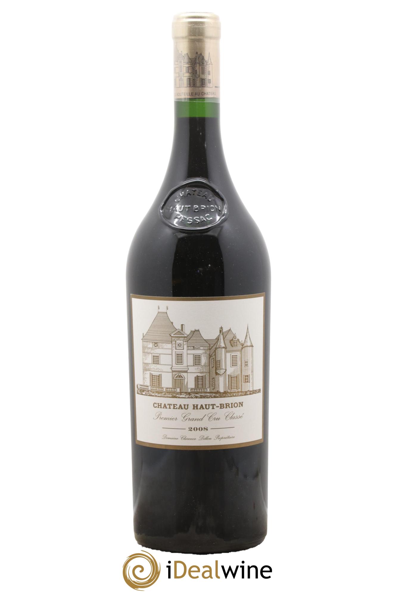 Château Haut Brion 1er Grand Cru Classé 2008 - Lot de 1 magnum - 0