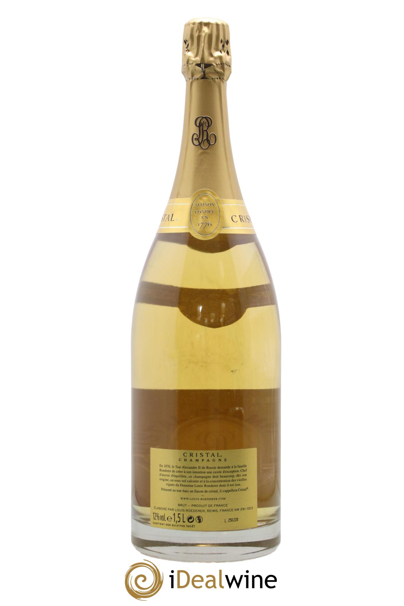 Cristal Louis Roederer 2007 - Lot de 1 magnum - 1