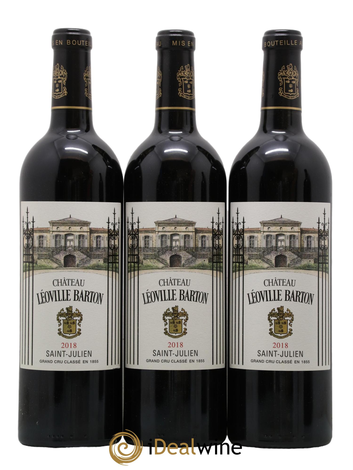 Château Léoville Barton 2ème Grand Cru Classé 2018 - Lot de 6 bouteilles - 2