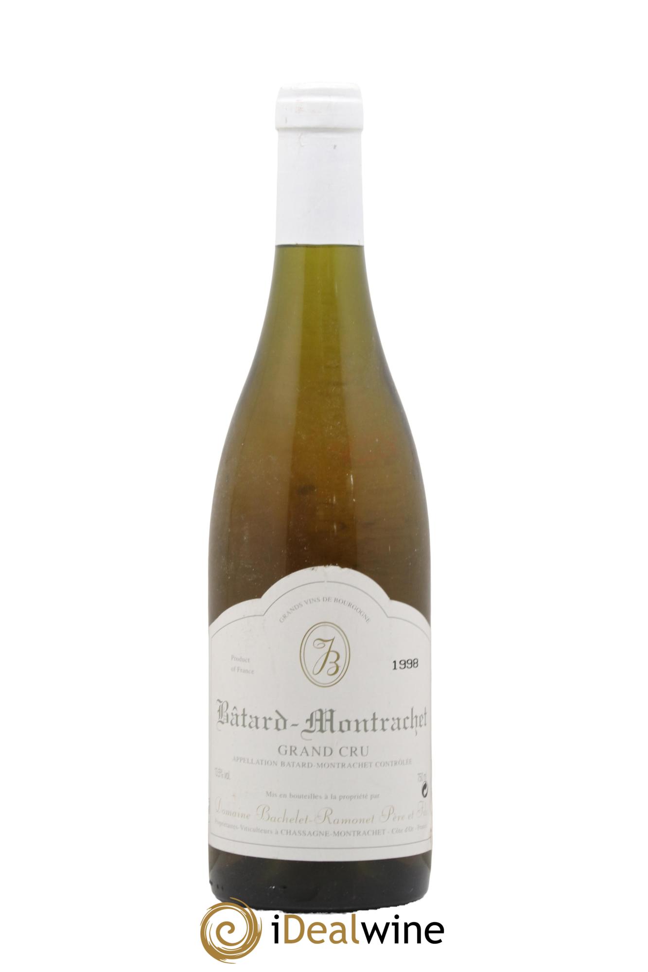 Bâtard-Montrachet Grand Cru Bachelet-Ramonet (Domaine) 1998 - Posten von 1 Flasche - 0