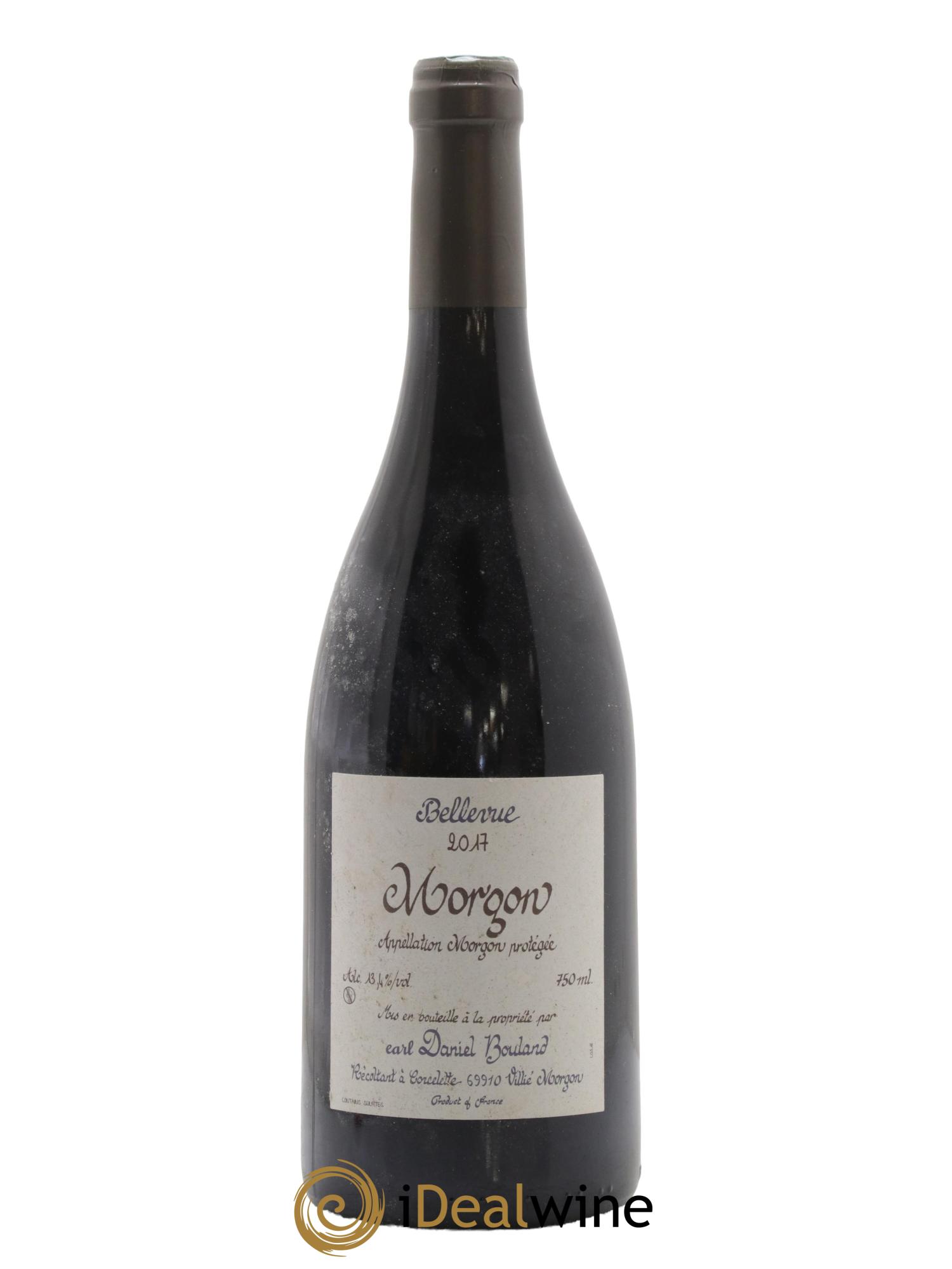 Morgon Bellevue Daniel Bouland 2017 - Lot de 1 bouteille - 0