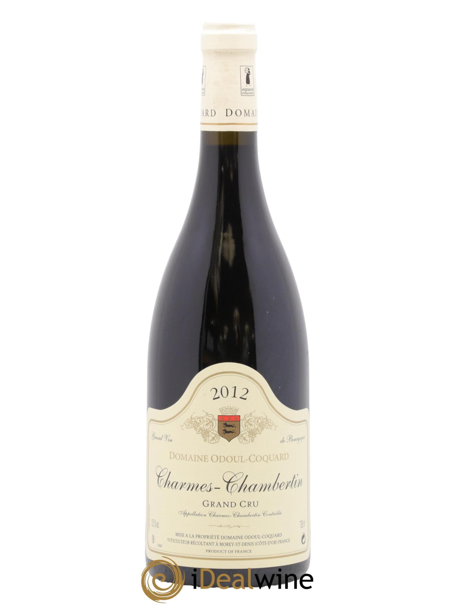 Charmes-Chambertin Grand Cru Odoul-Coquard 2012 - Lot of 1 bottle - 0