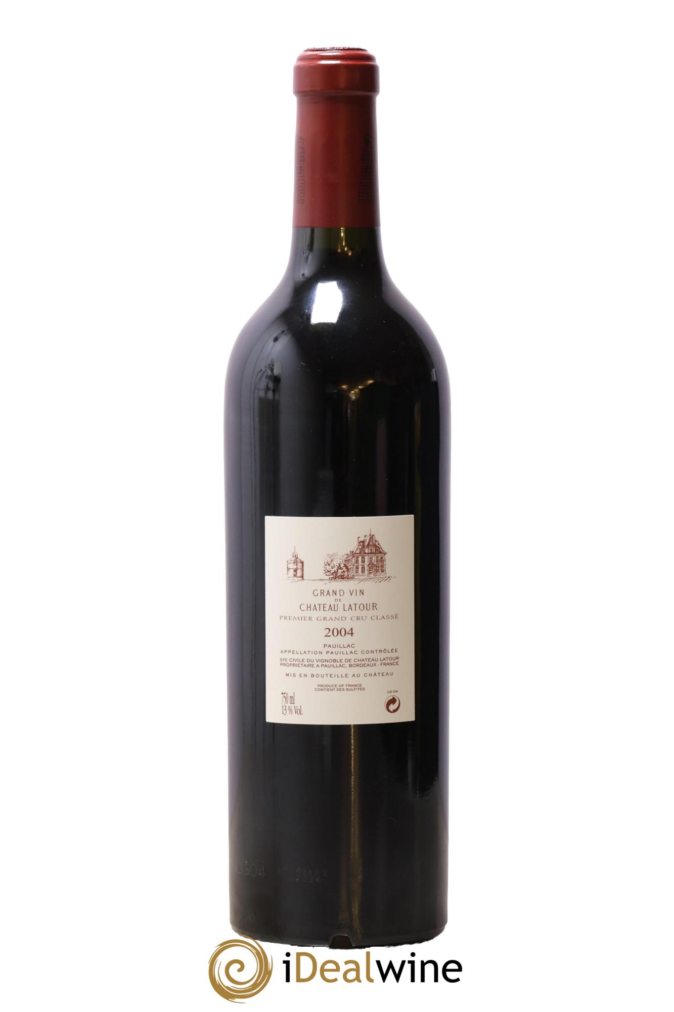 Château Latour 1er Grand Cru Classé 2004 - Lotto di 1 bottiglia - 1