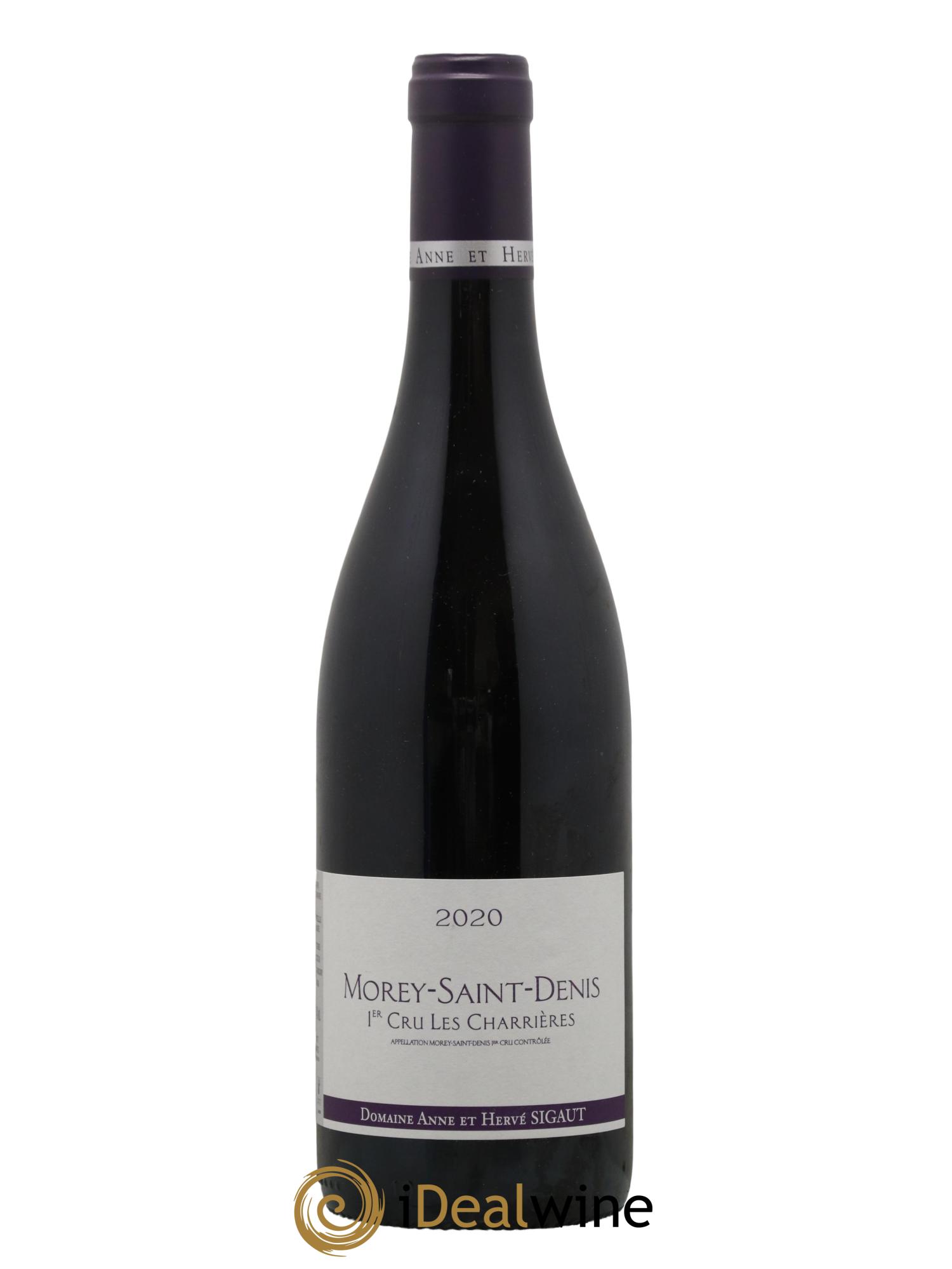 Morey-Saint-Denis 1er Cru Les Charrieres Anne et Hervé Sigaut (Domaine) 2020 - Lot de 1 bouteille - 0
