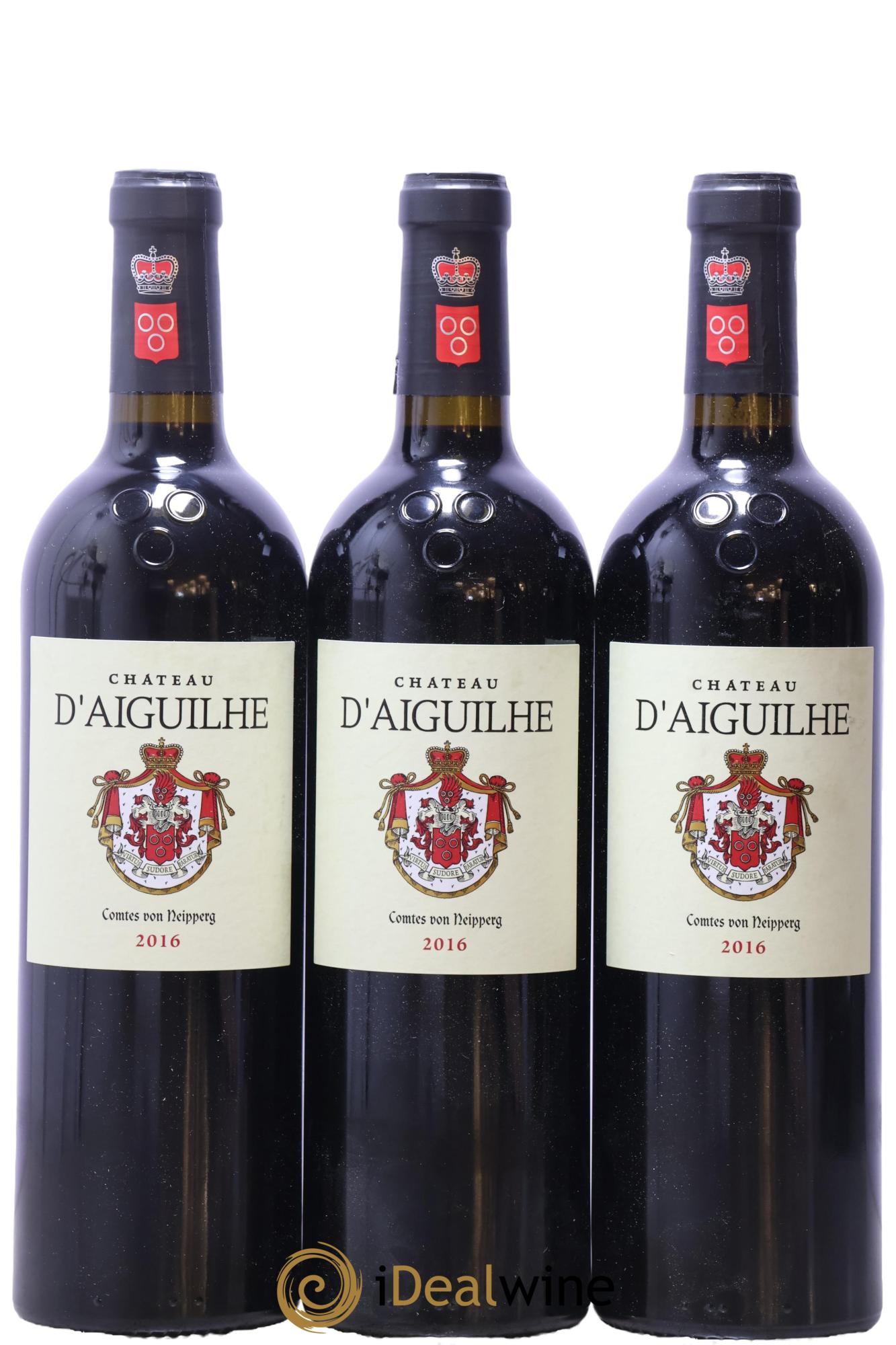 Château d' Aiguilhe 2016 - Posten von 3 Flaschen - 0