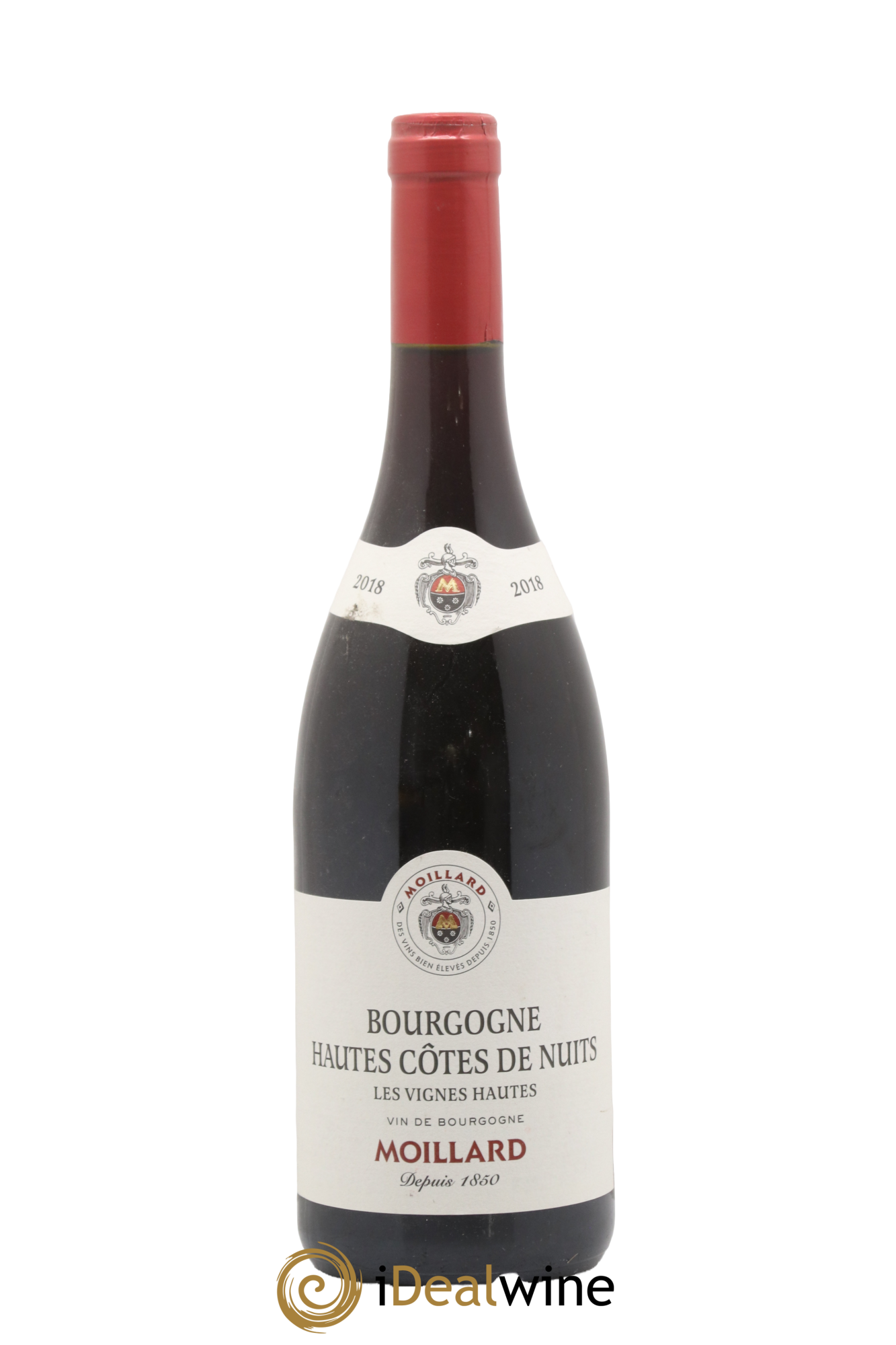 Hautes-Côtes de Nuits Vignes hautes Domaine Moillard 2018 - Lot de 1 bouteille - 0
