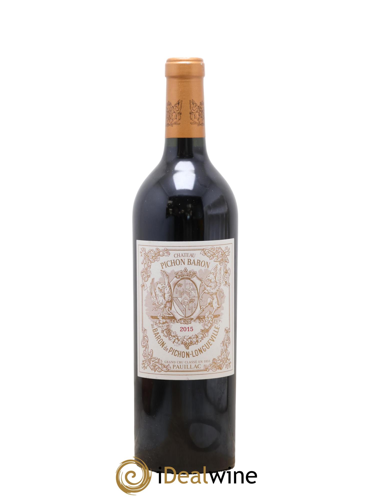 Pichon Longueville Baron 2ème Grand Cru Classé 2015 - Lot of 1 bottle - 0