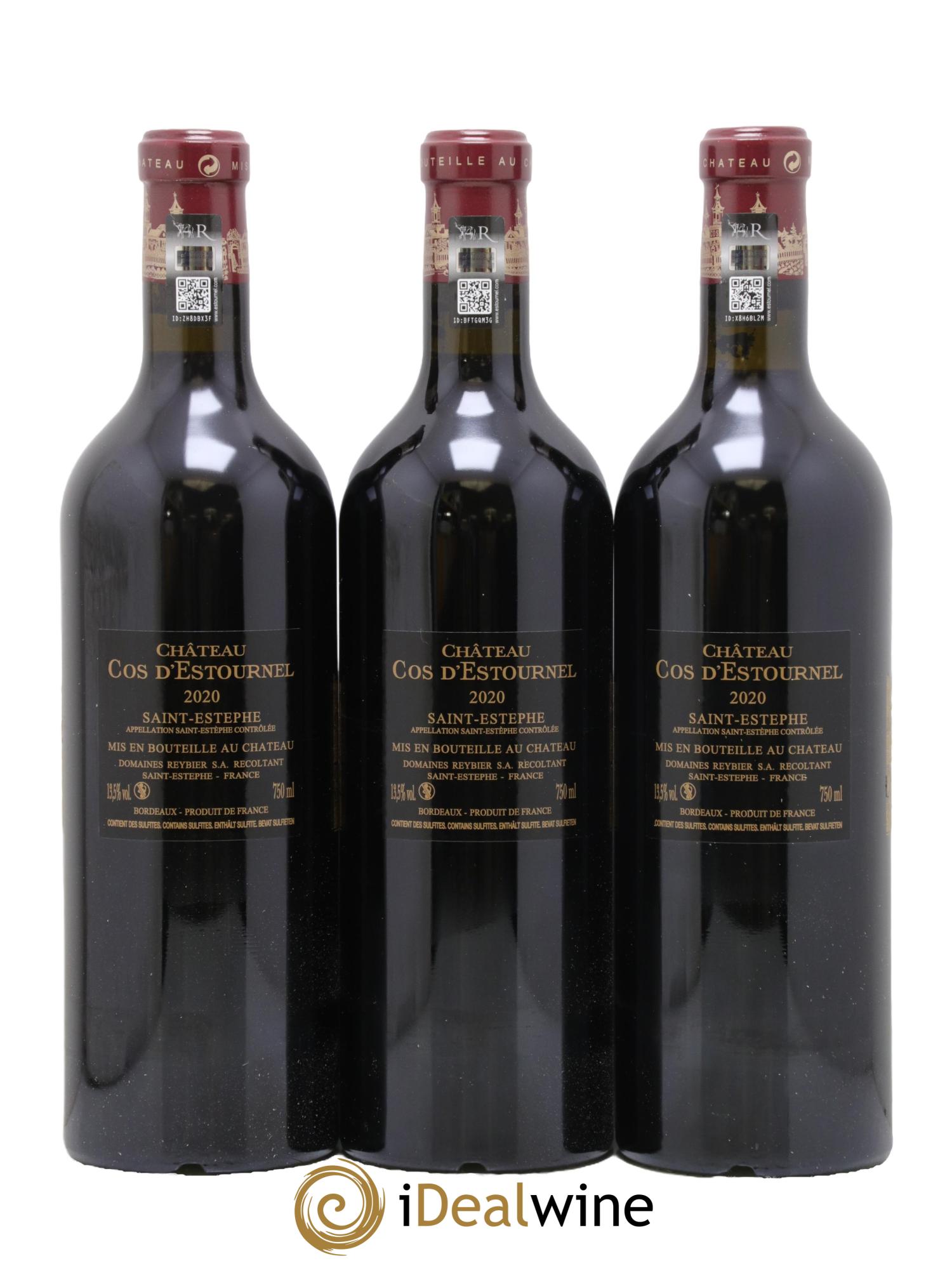 Cos d'Estournel 2ème Grand Cru Classé 2020 - Posten von 6 Flaschen - 4