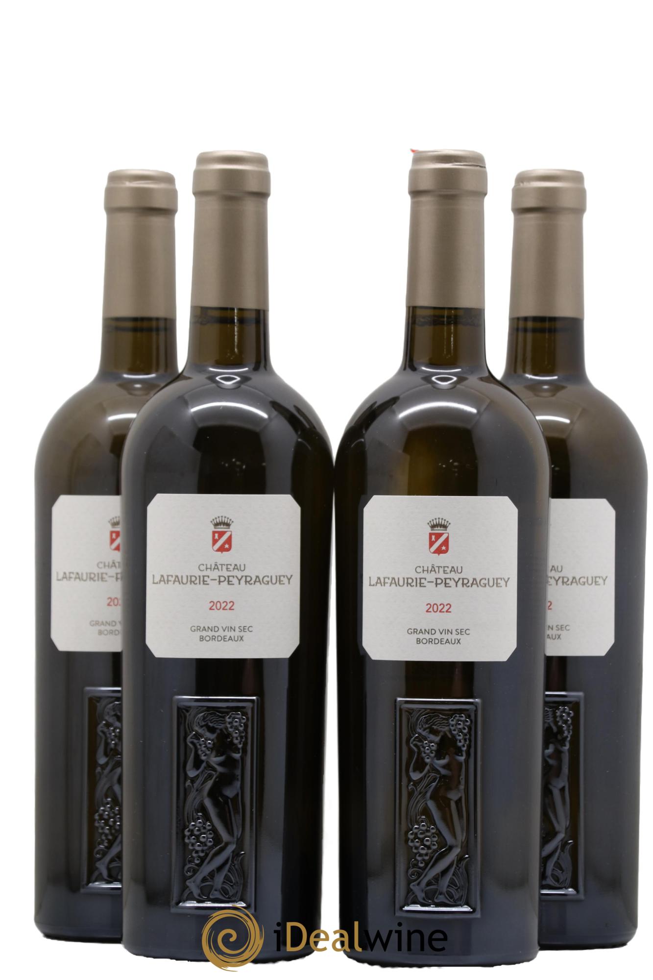 Bordeaux Chateau Lafaurie Peyraguey 2022 - Lot de 4 bouteilles - 0