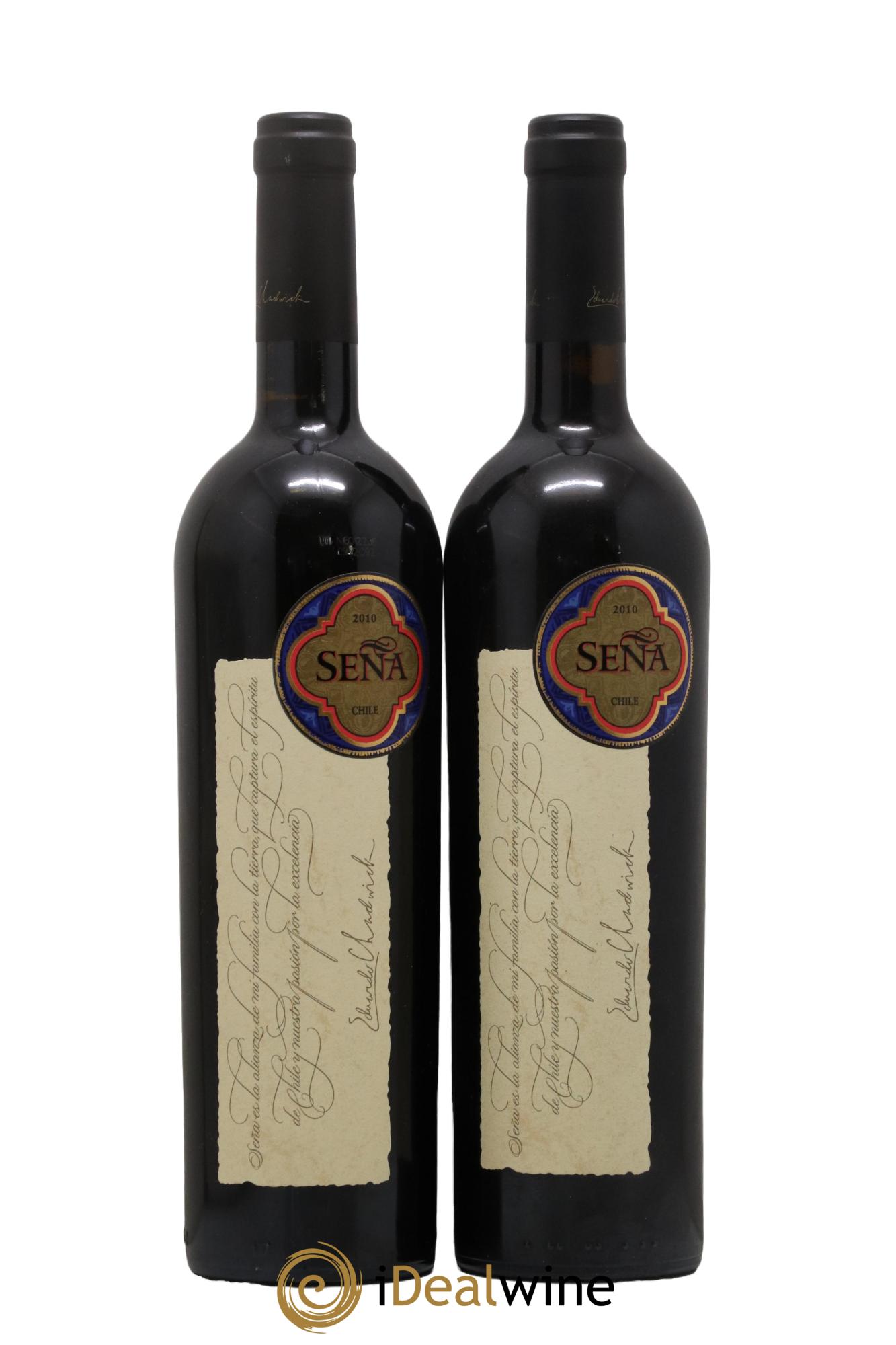 Chili Aconcagua Valley Domaine Sena 2010 - Posten von 2 Flaschen - 0