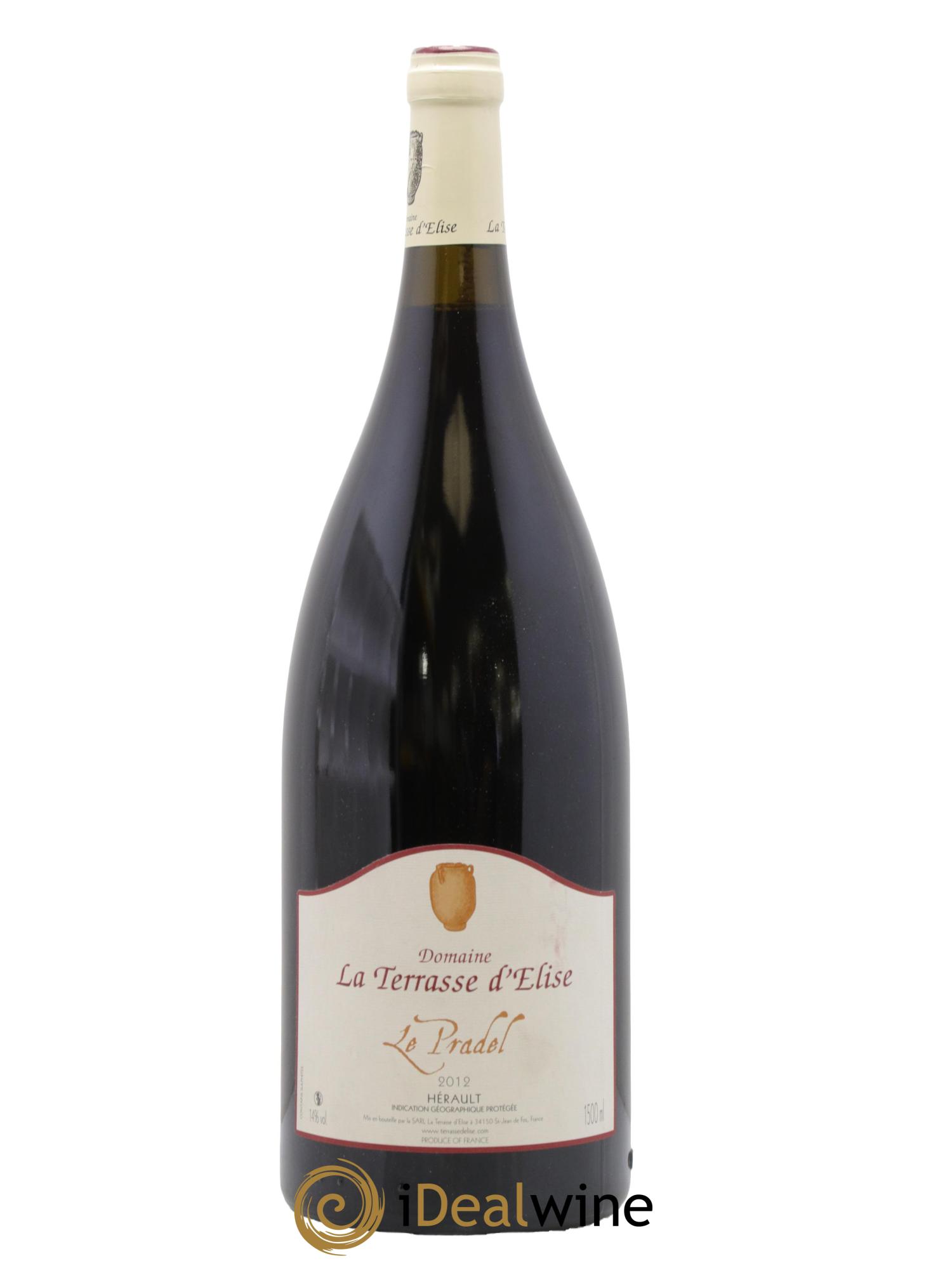 Pays d'Hérault Le Pradel Terrasse d'Elise (Domaine de la) 2012 - Lot de 1 magnum - 0