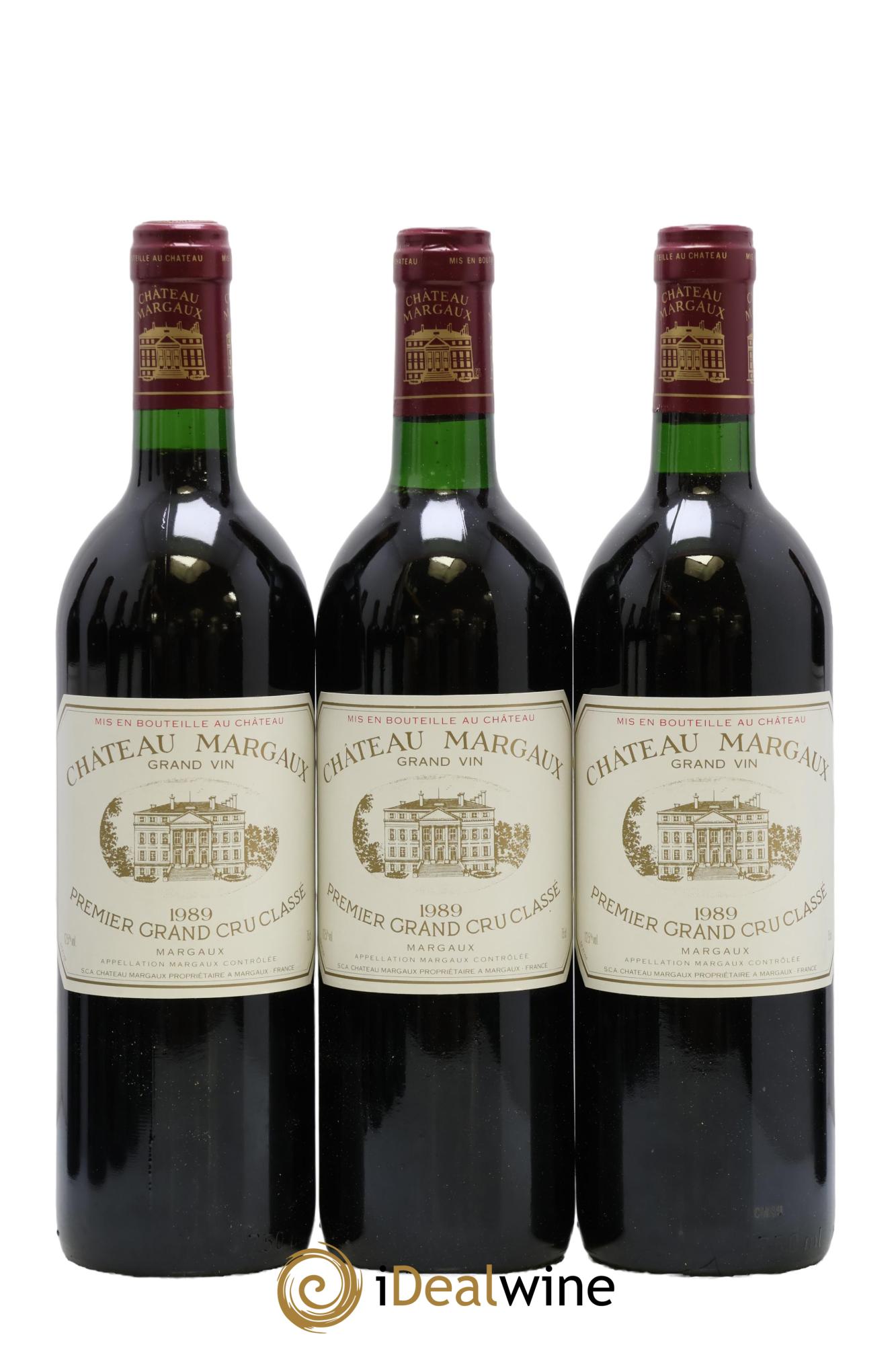 Château Margaux 1er Grand Cru Classé 1989 - Lot de 12 bouteilles - 2