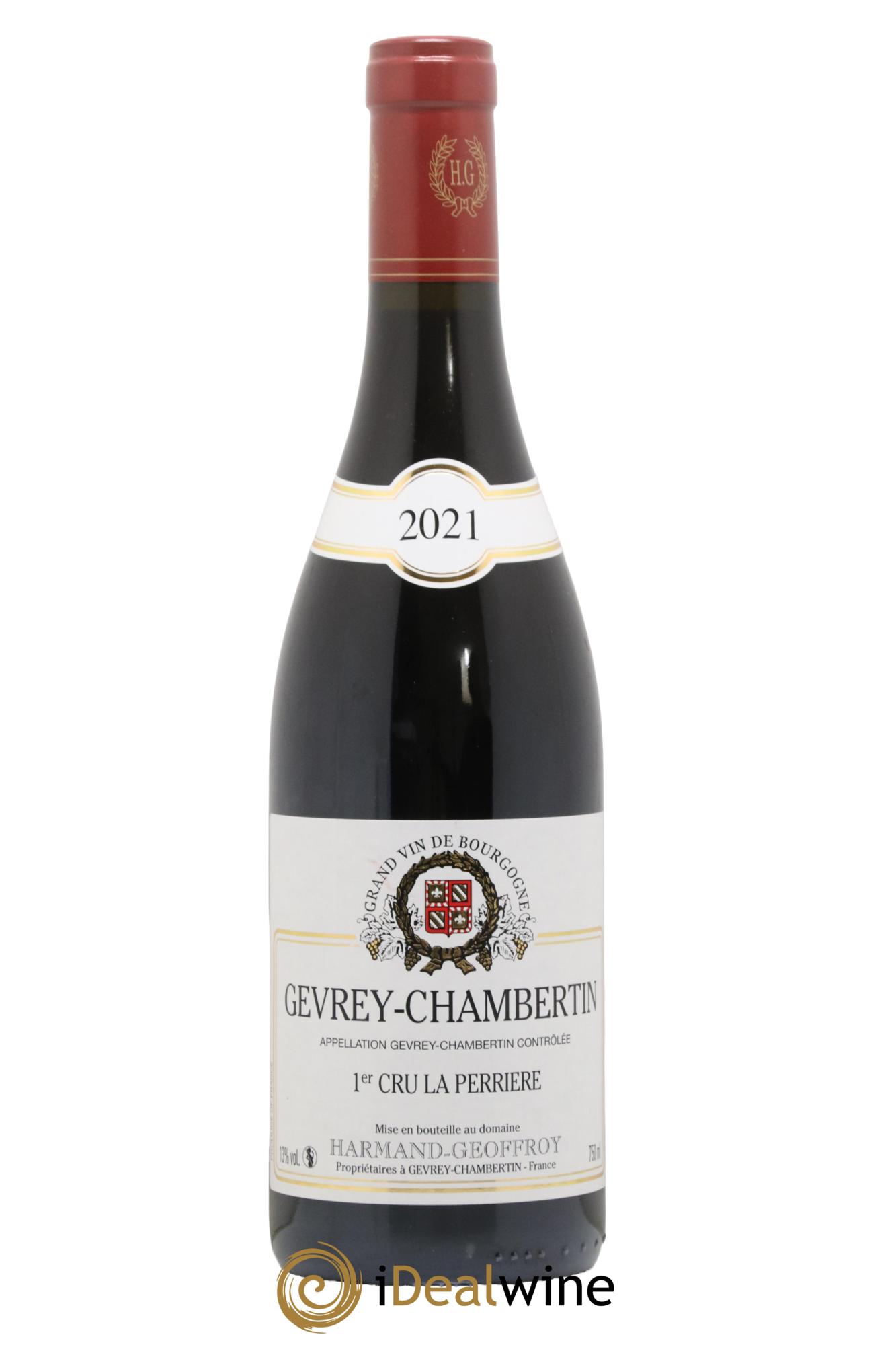 Gevrey-Chambertin 1er Cru La Perrière Harmand-Geoffroy (Domaine) 2021 - Lot of 1 bottle - 0