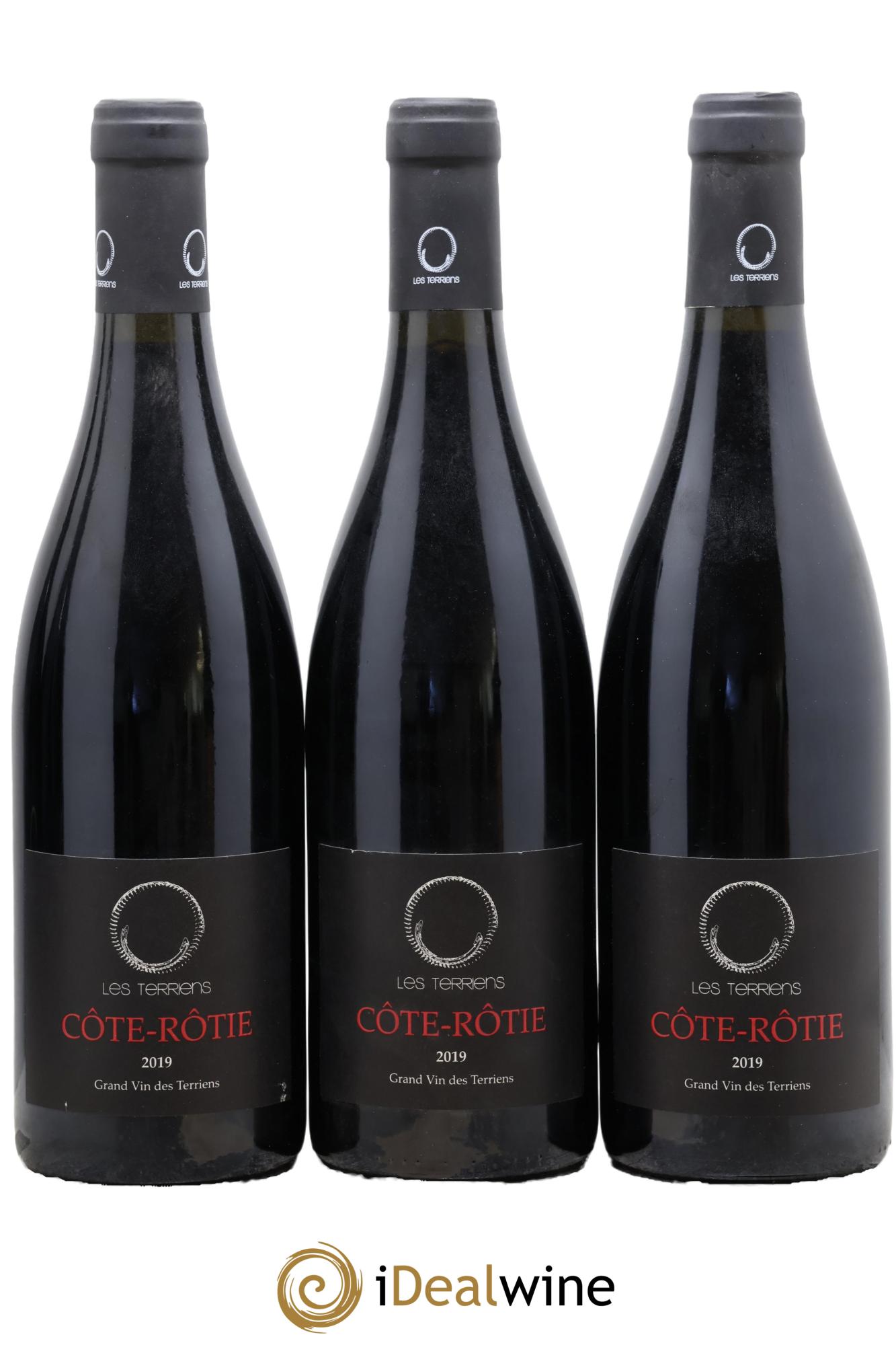 Côte-Rôtie Les Terriens 2019 - Lot de 3 bouteilles - 0