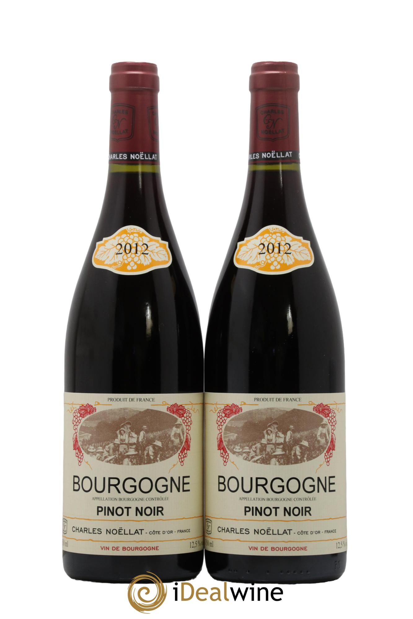 Bourgogne Charles Noellat 2012 - Posten von 2 Flaschen - 0