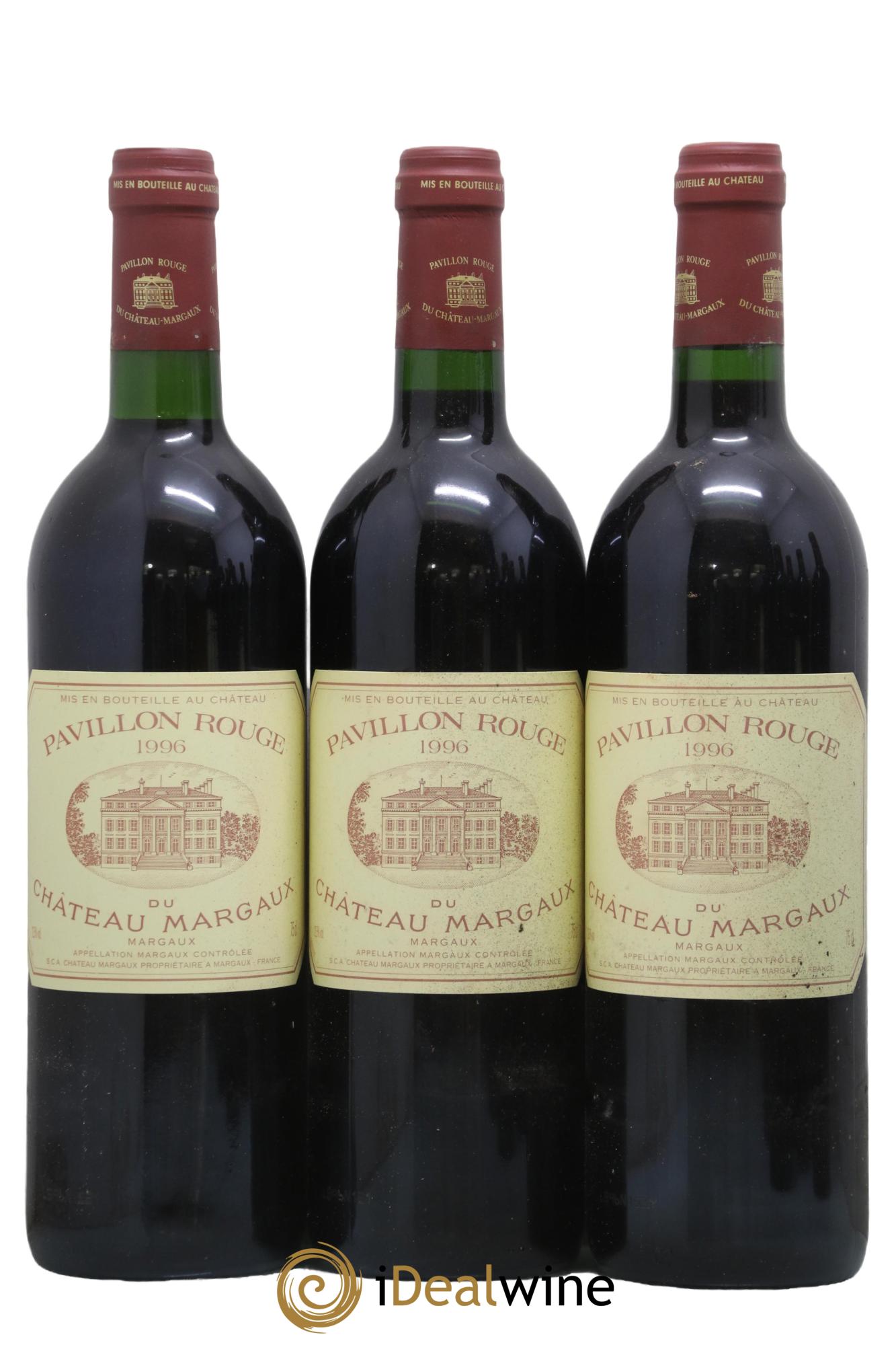 Pavillon Rouge du Château Margaux Second Vin 1996 - Lot of 12 bottles - 1