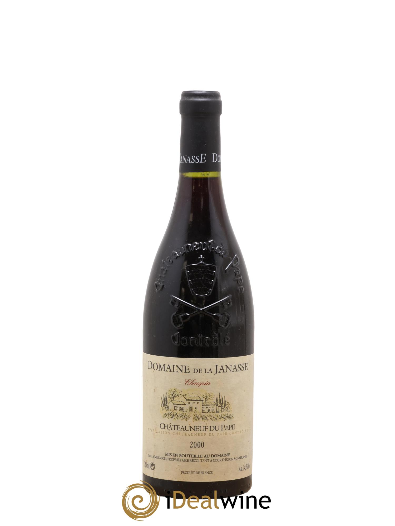 Châteauneuf-du-Pape Cuvée Chaupin -  La Janasse (Domaine de)