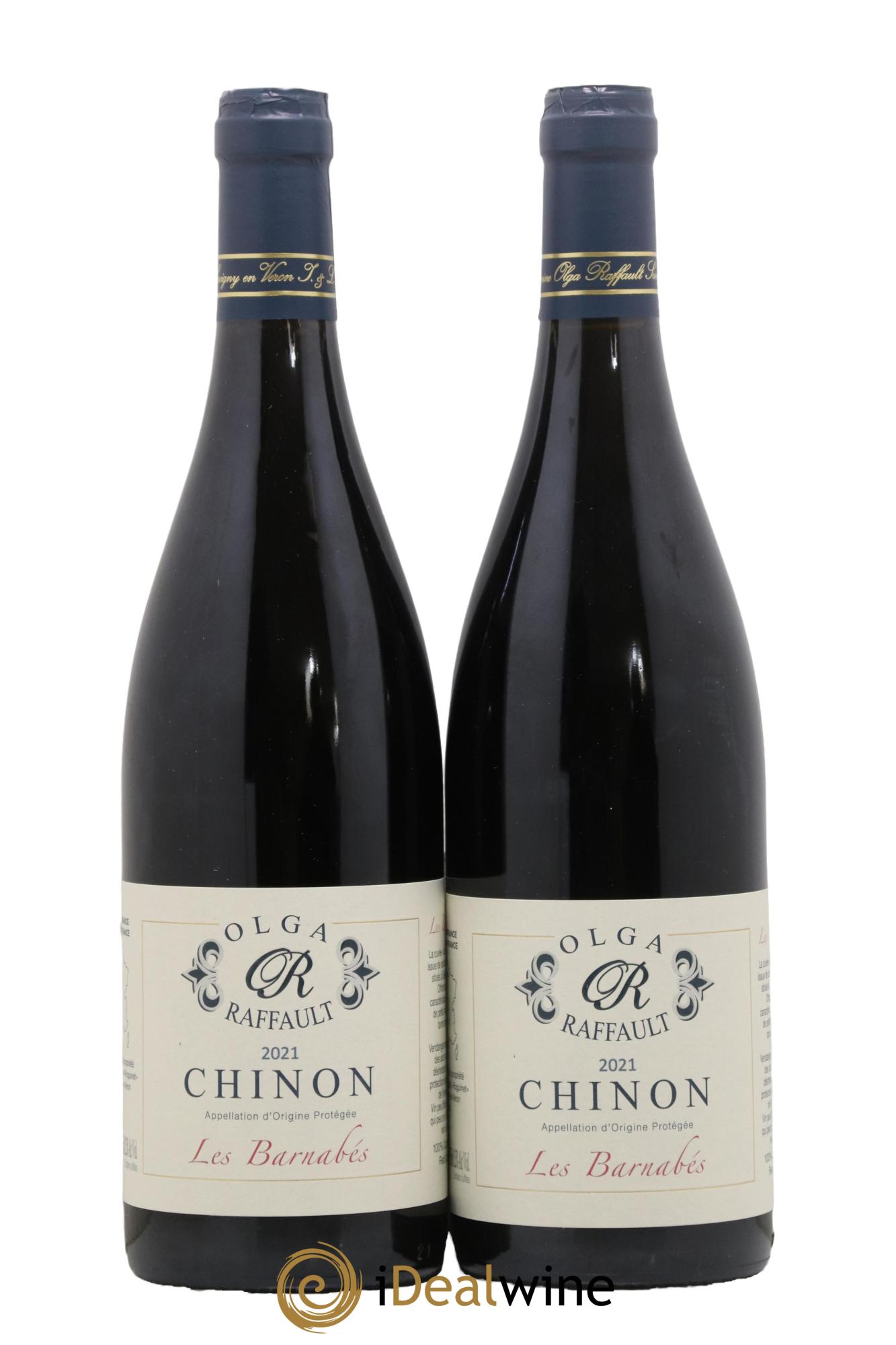 Chinon Les Barnabes Domaine Olga Raffault 2021 - Lotto di 2 bottiglie - 0