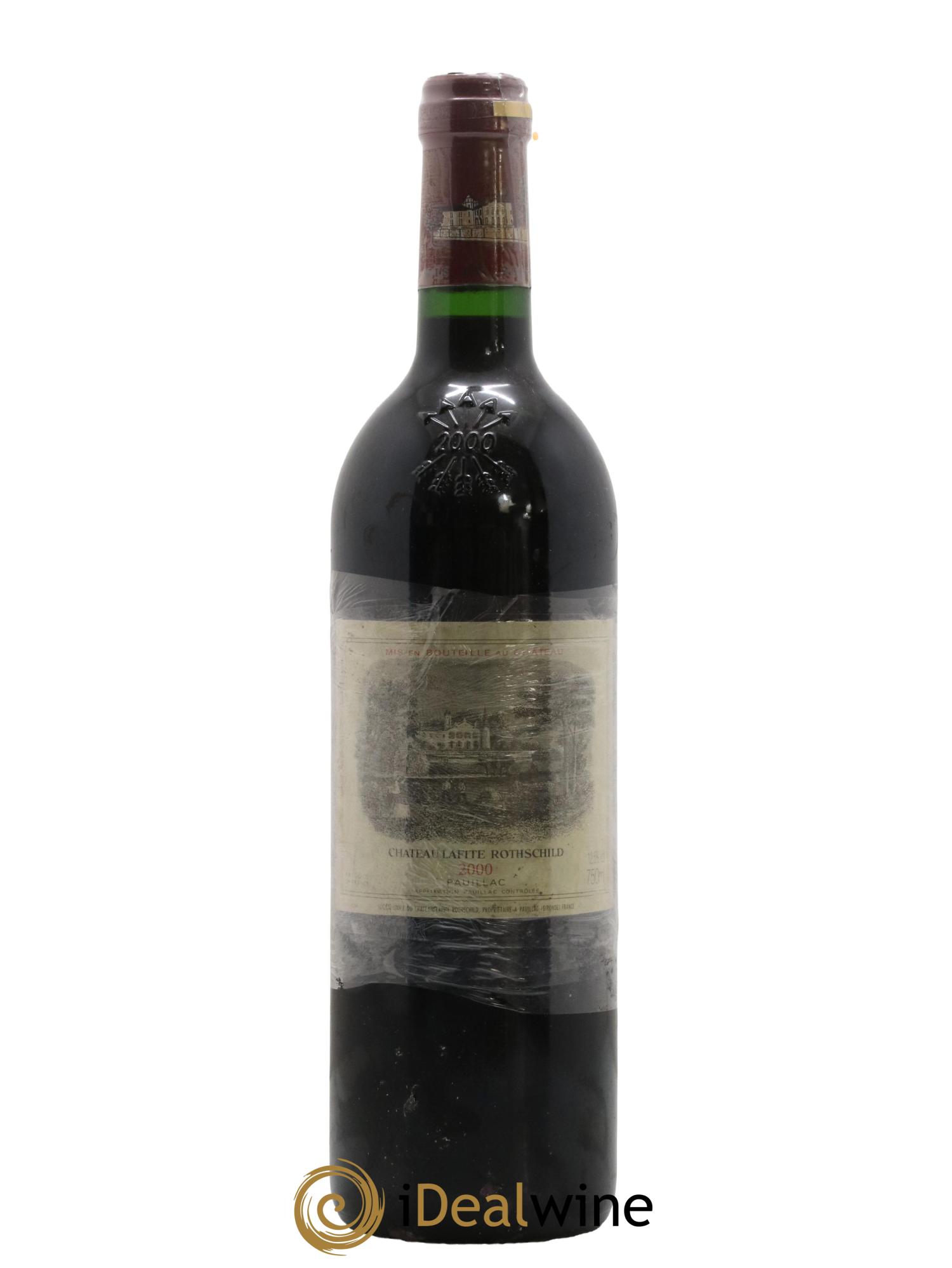 Château Lafite Rothschild 1er Grand Cru Classé 2000 - Lot de 1 bouteille - 0