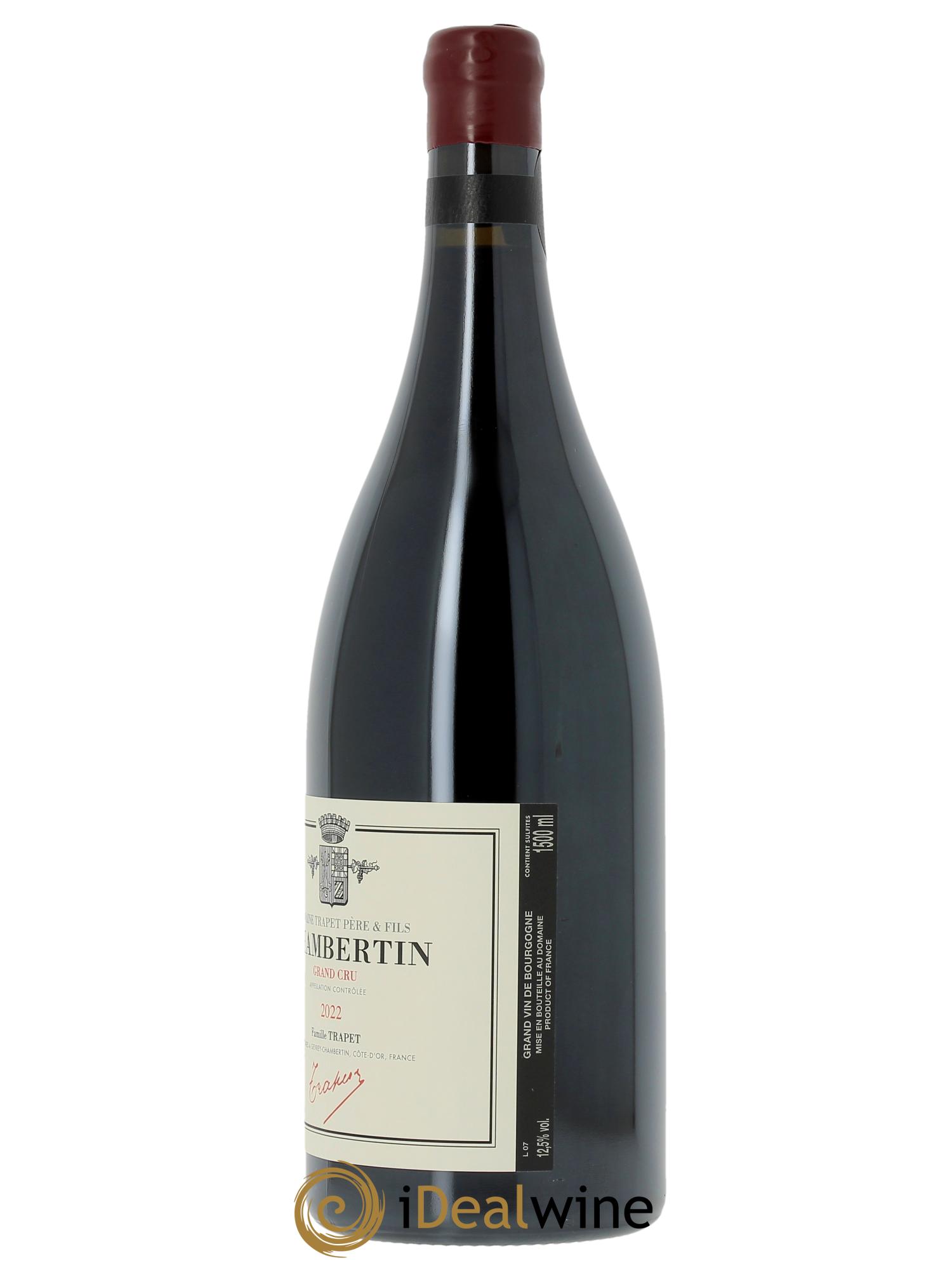 Chambertin Grand Cru Domaine Trapet 2022 - Lot de 1 magnum - 1