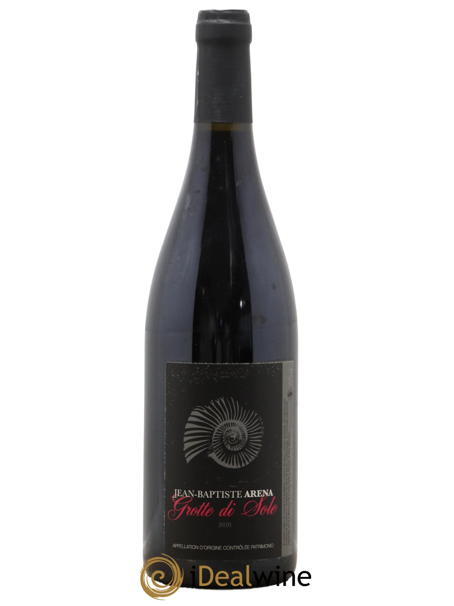 Patrimonio Grotte di Sole Jean-Baptiste Arena 2020 - Lot de 1 bouteille - 0