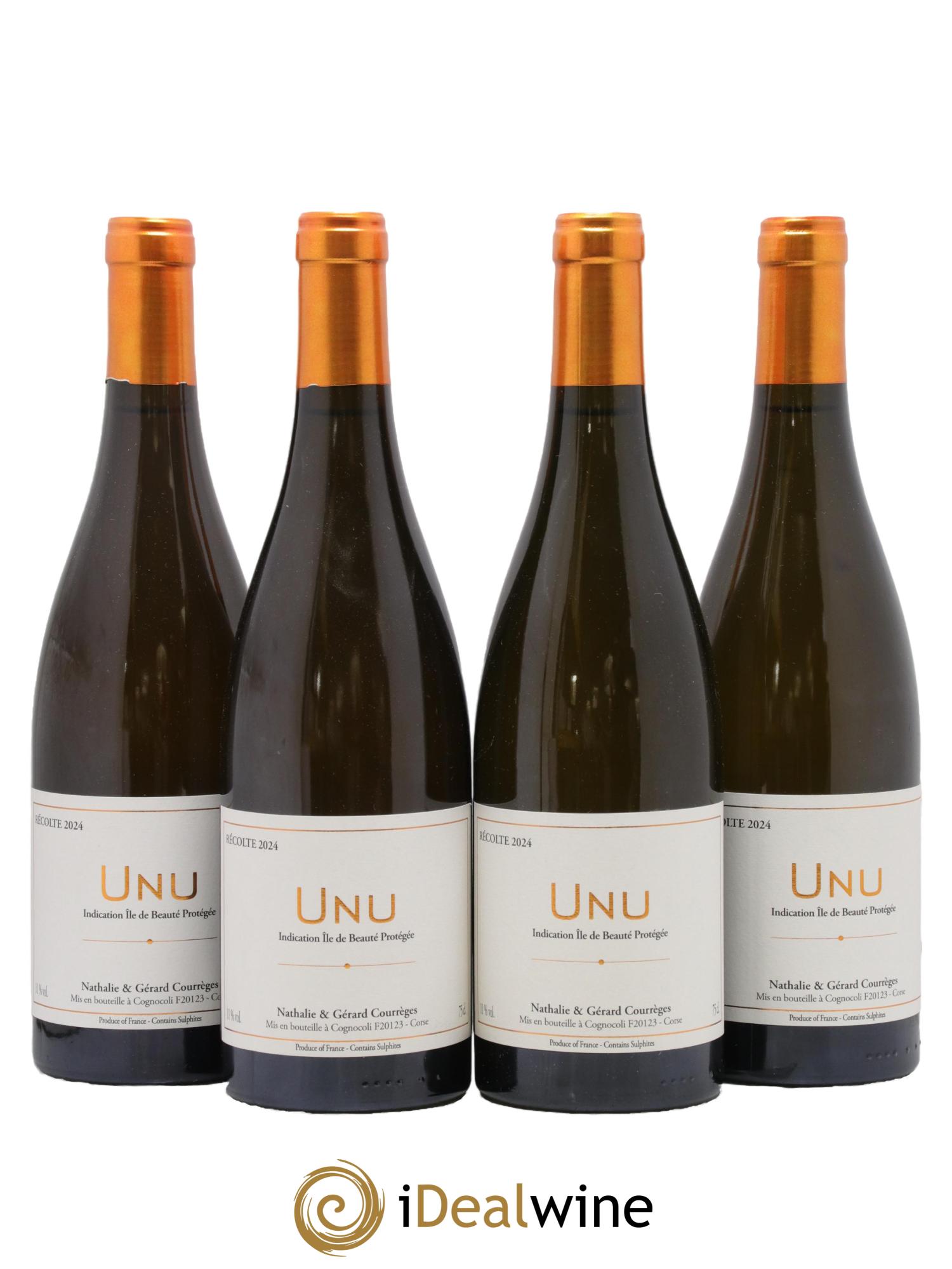 Ajaccio Unu Vaccelli 2024 - Lot de 4 bouteilles - 0