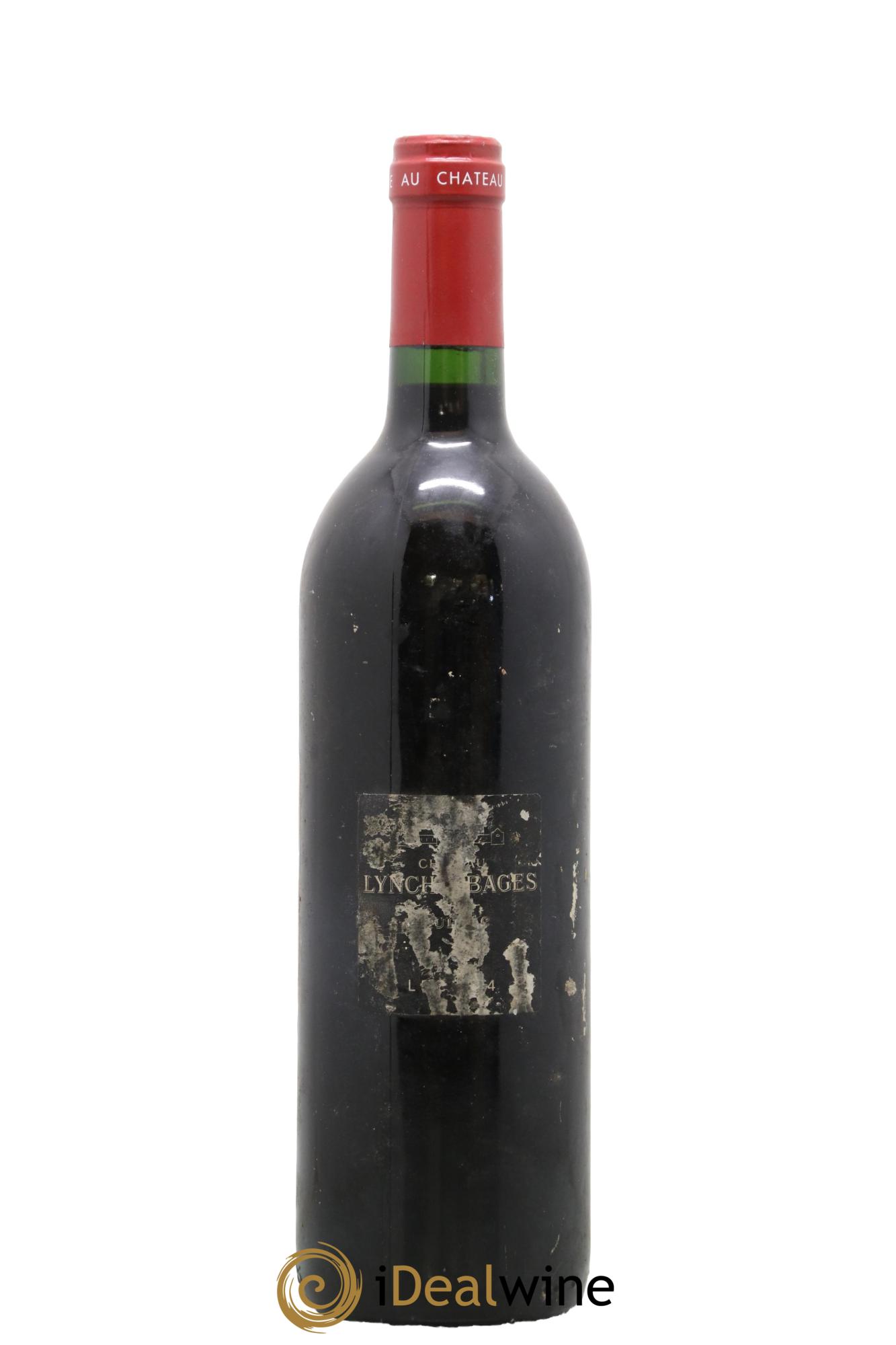 Château Lynch Bages 5ème Grand Cru Classé 1989 - Lot de 1 bouteille - 1